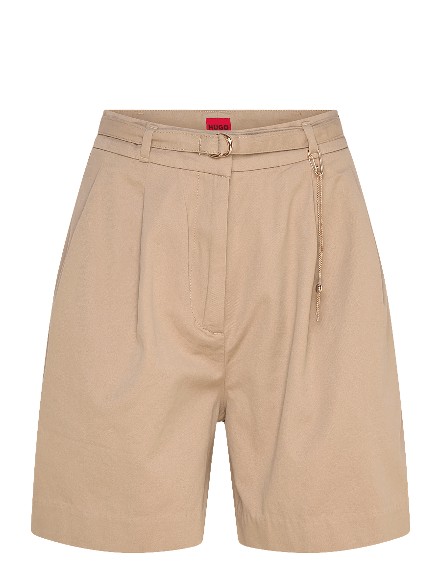 HUGO - Henisea-1-W - chino-shorts - light/pastel brown - 0