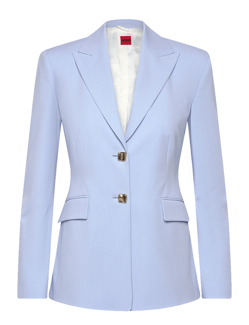 HUGO - Asmalla - einreihige blazer - open blue - 0