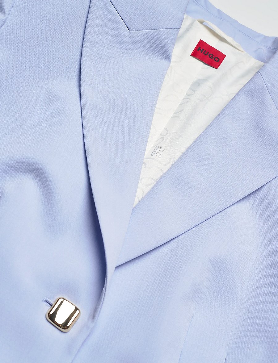 HUGO - Asmalla - single breasted blazers - open blue - 2