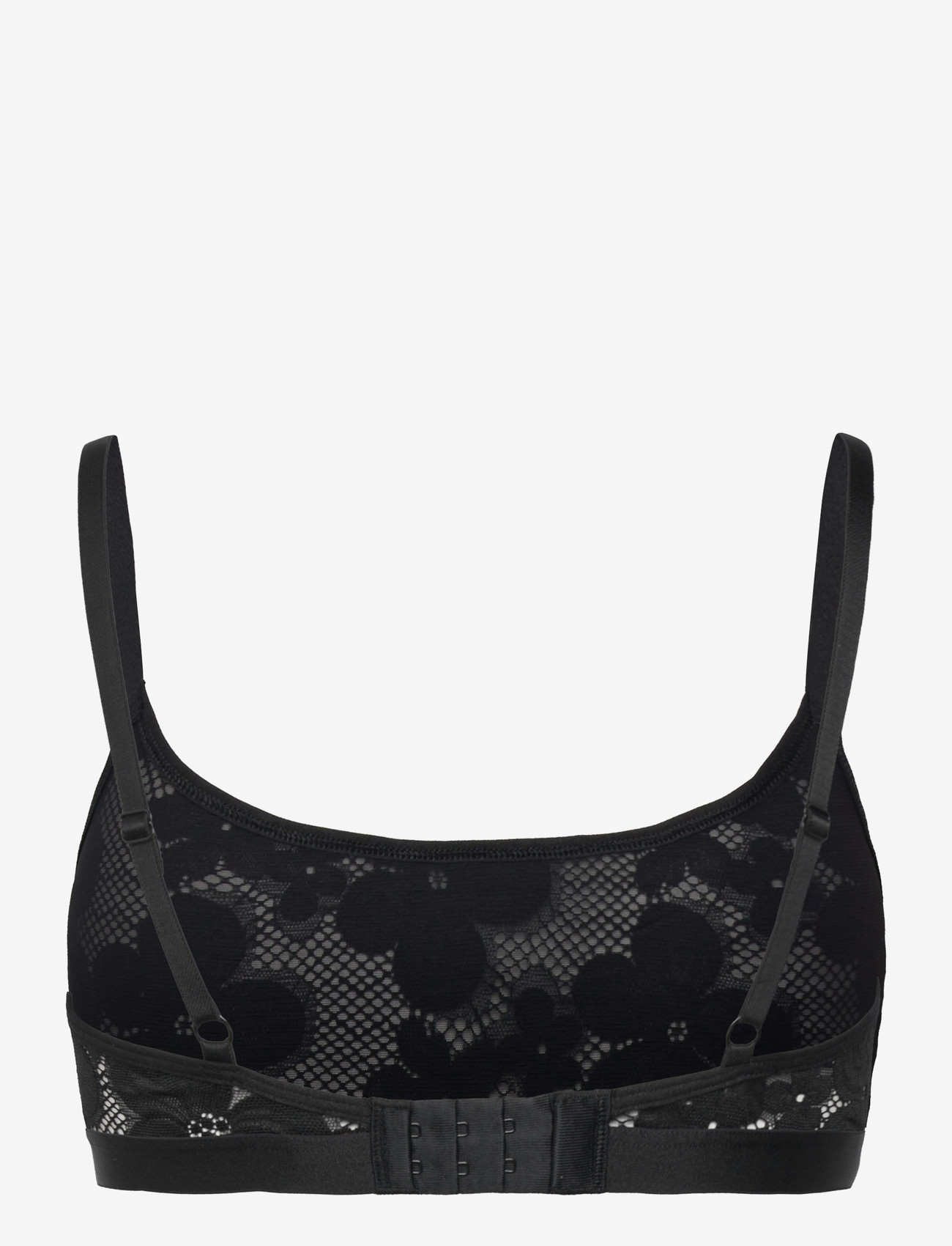 HUGO - BLOOM LACE BRALETTE - bralette - black - 1