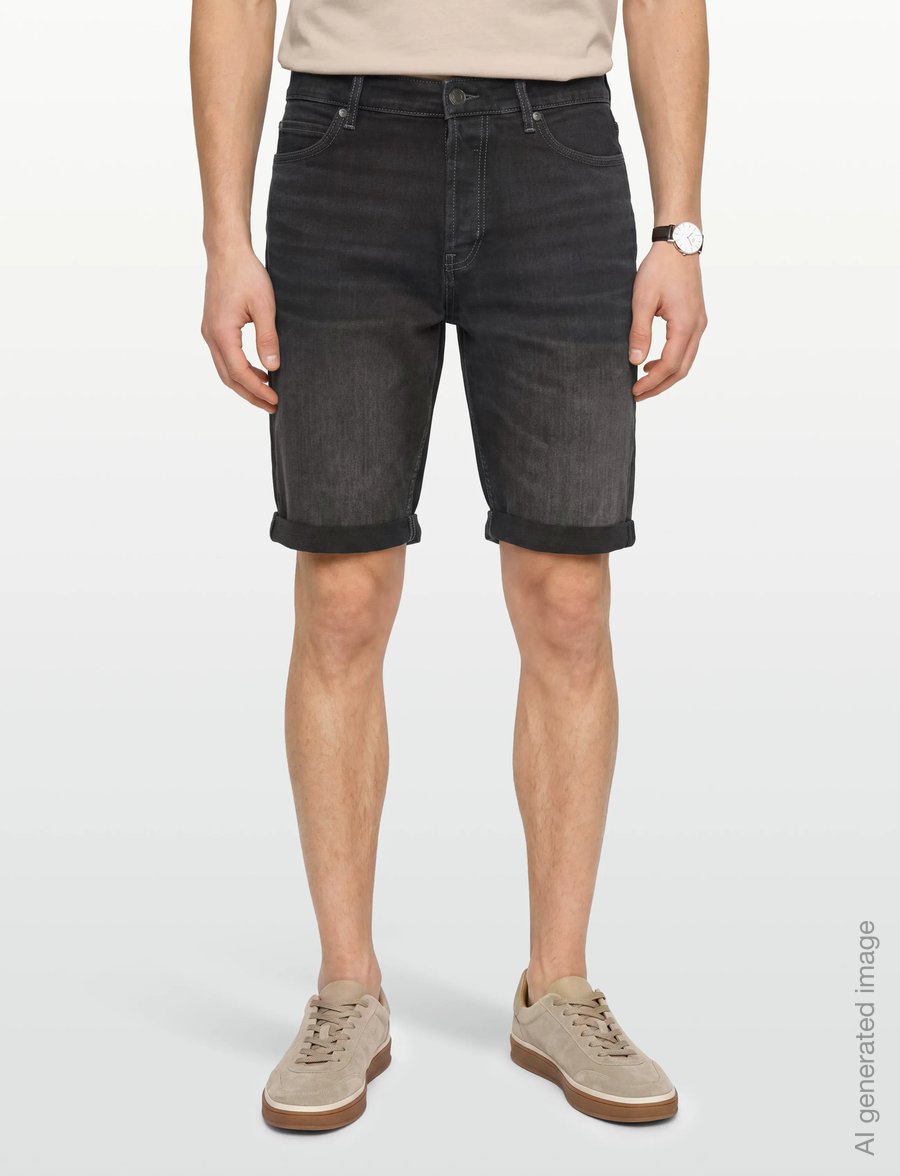 HUGO - HUGO 634/S - gallastuttbuxur - dark grey - 3