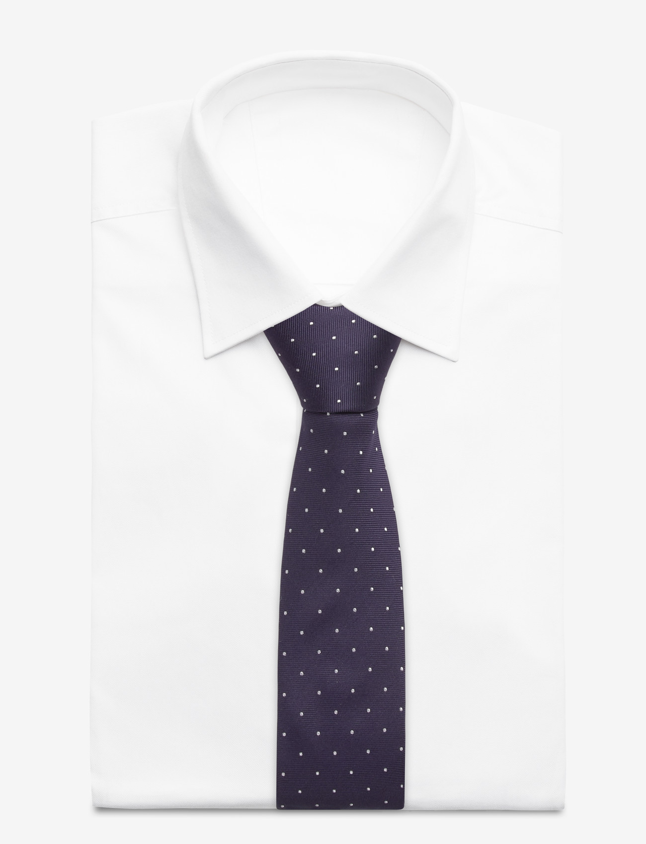 HUGO - Tie cm 6 - krawatten - navy - 1