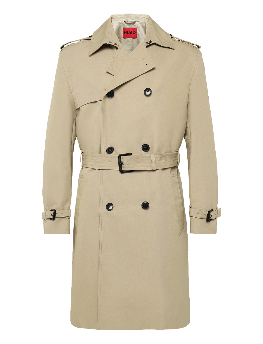 HUGO - Maluks2631 - lette frakker - medium beige - 0