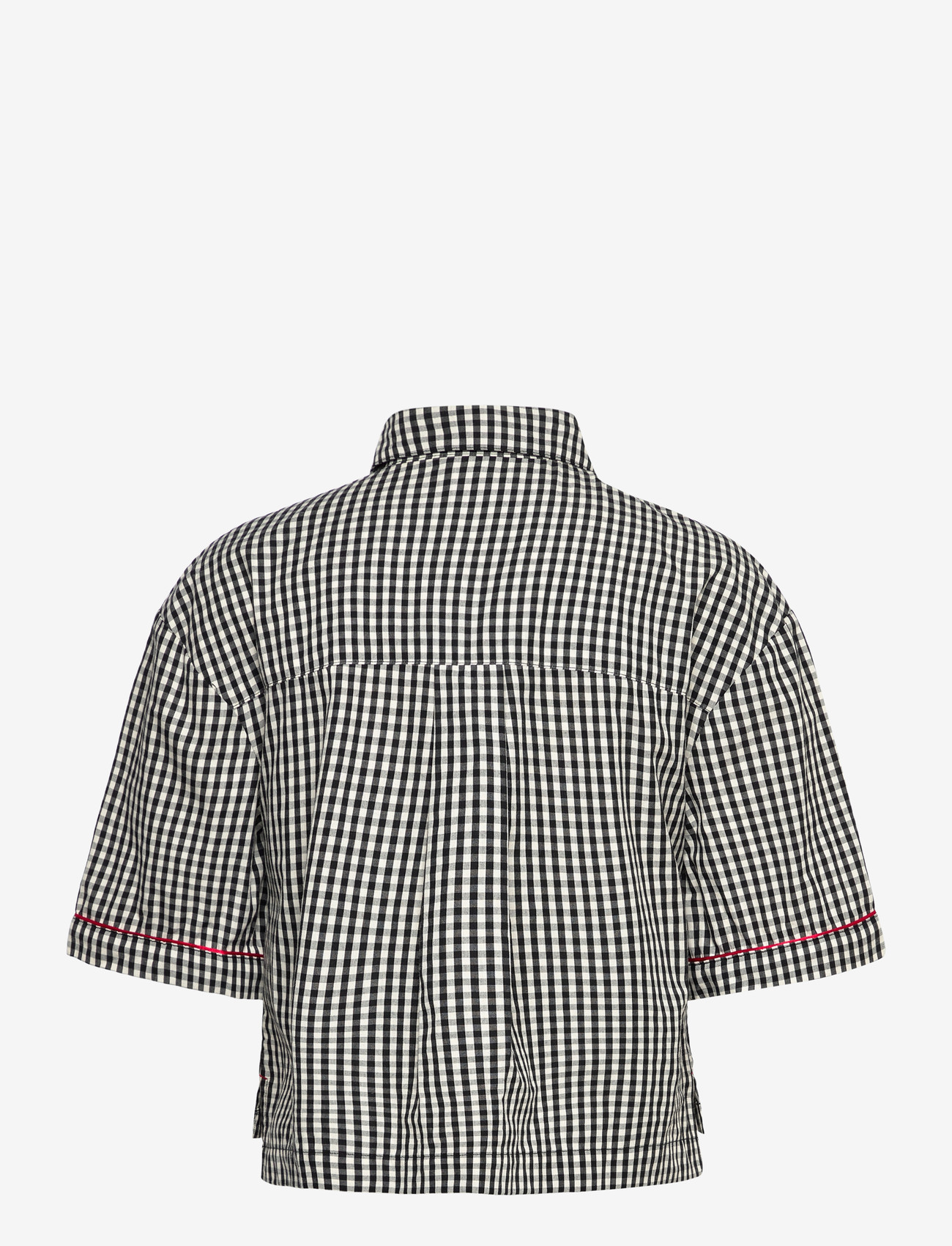 HUGO - VICHY SL-SHIRT - oberteile - open white - 1