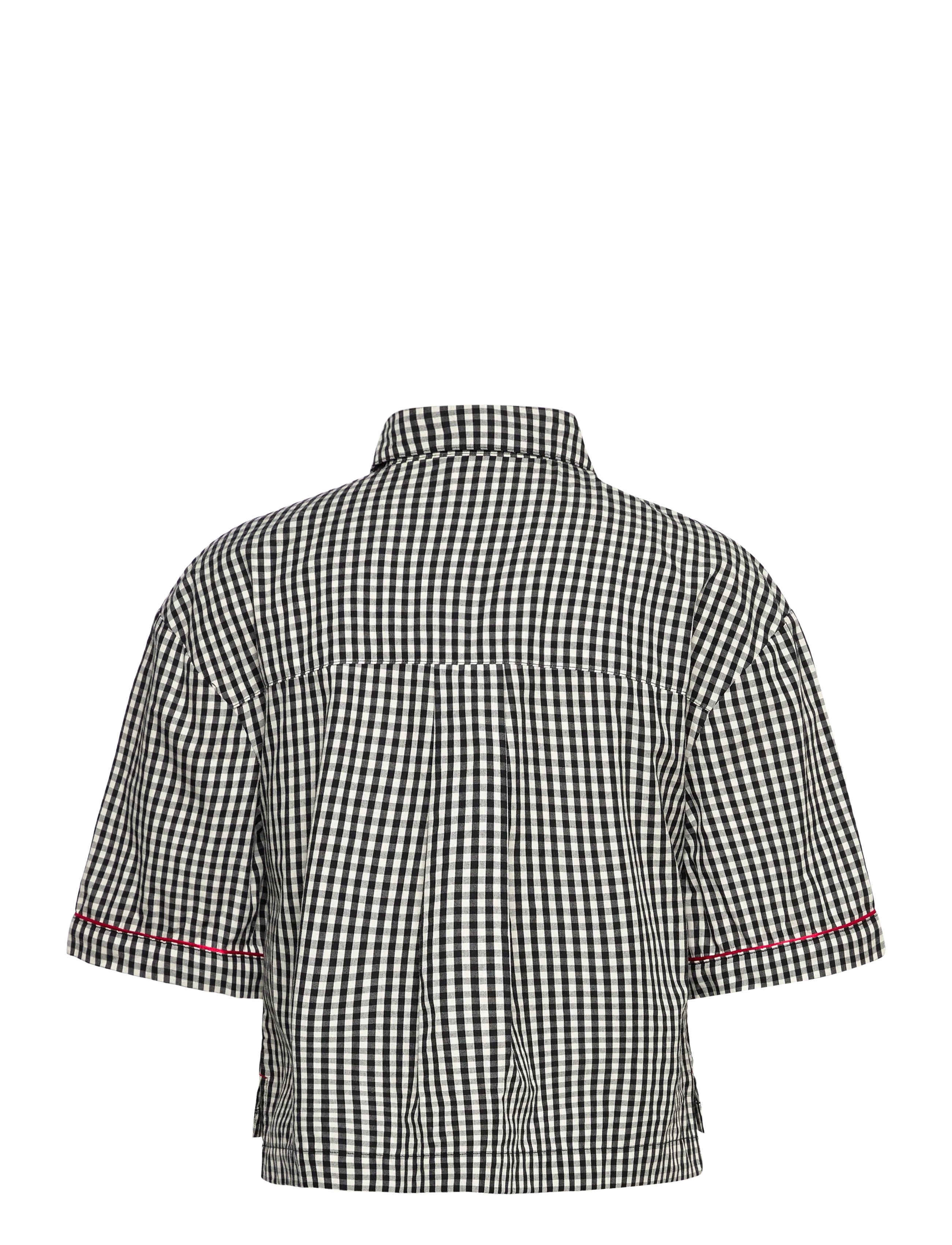 HUGO - VICHY SL-SHIRT - zopy - open white - 1