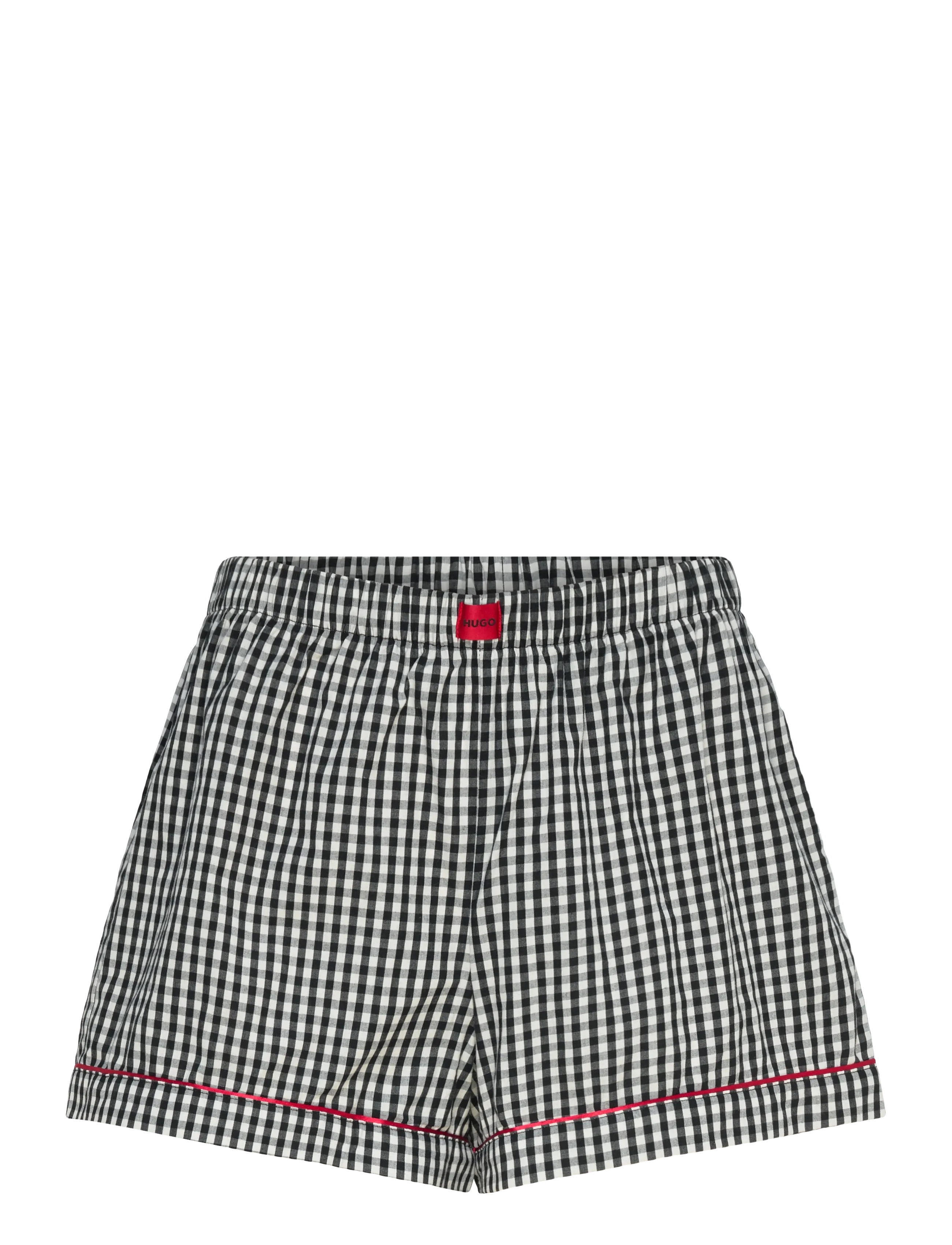 HUGO Vichy Shorts, Kvinder, Vichy Shorts, Multi/mønstret, Str: XL