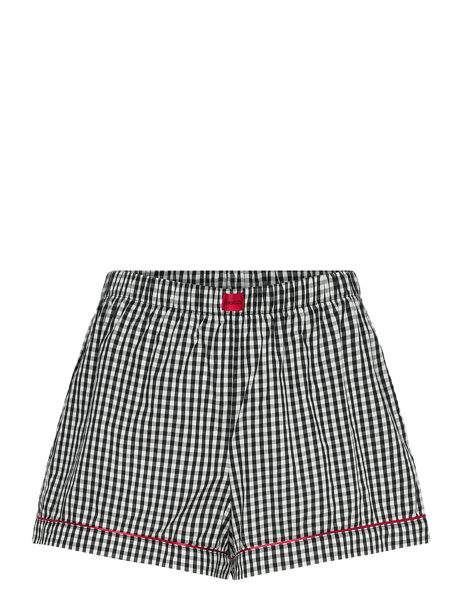 HUGO - VICHY SHORTS - pyjamasshorts - open white - 0