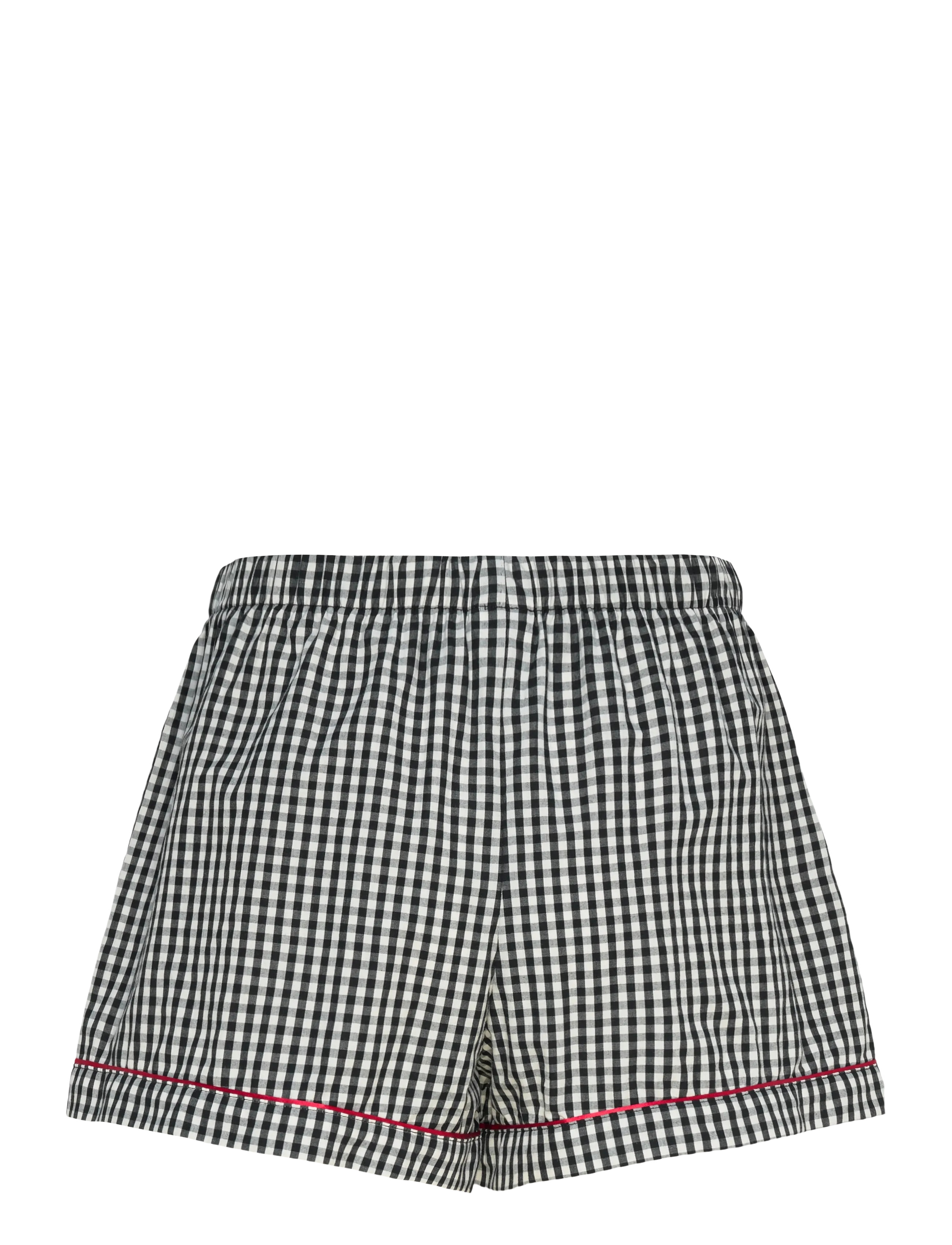 HUGO - VICHY SHORTS - shorts - open white - 1
