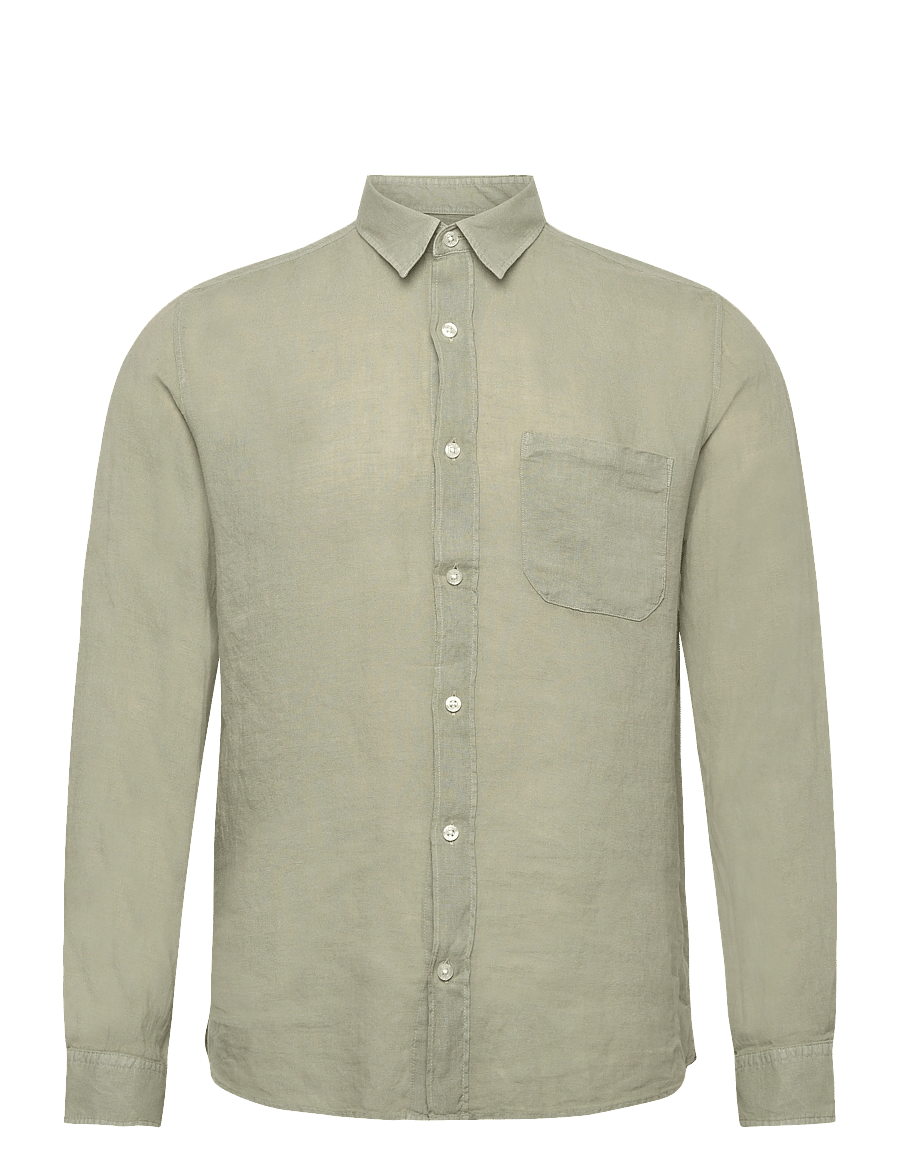 HUGO - Ermano - leinenhemden - light/pastel green - 1