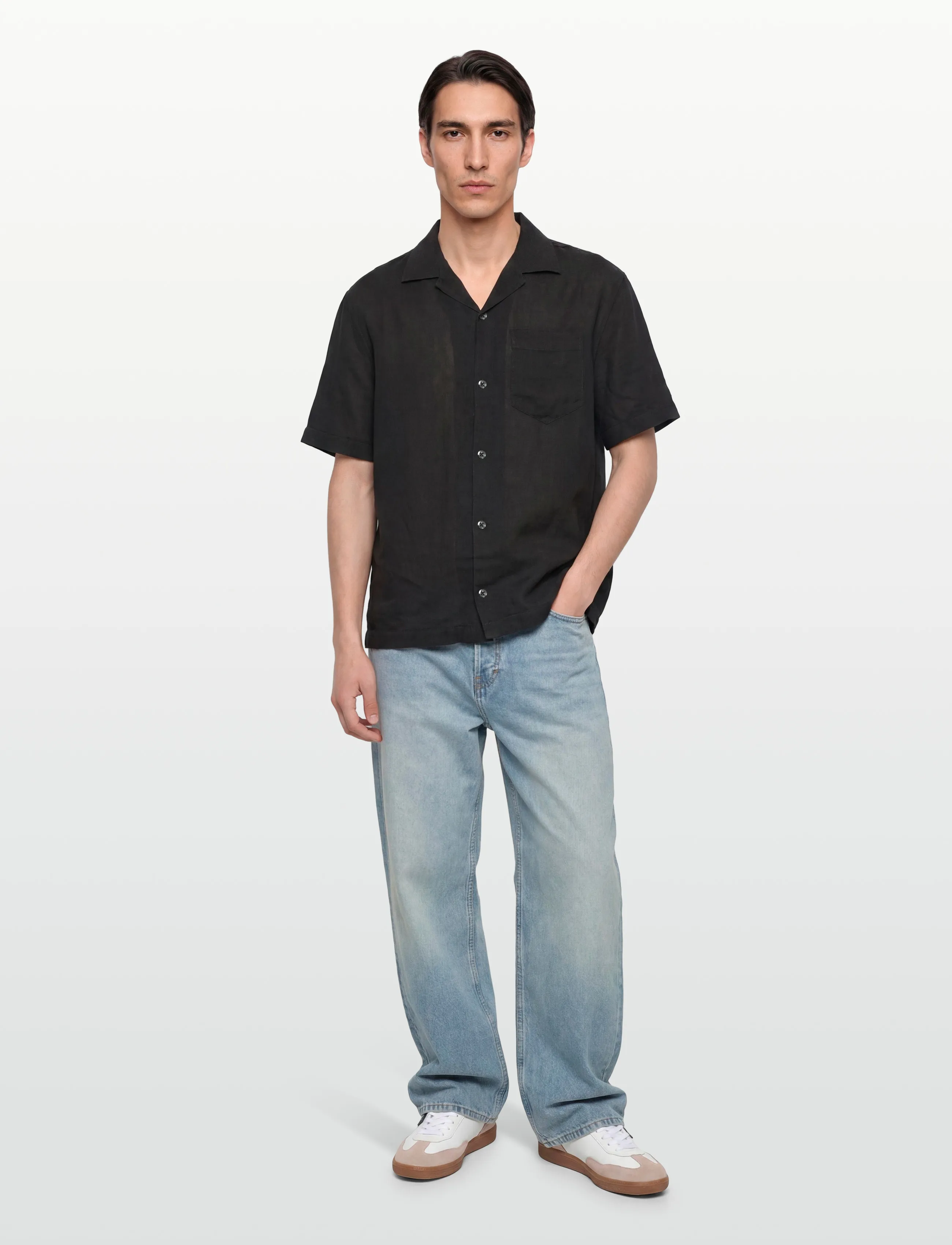 HUGO - Exolino - casual hemden - black - 0