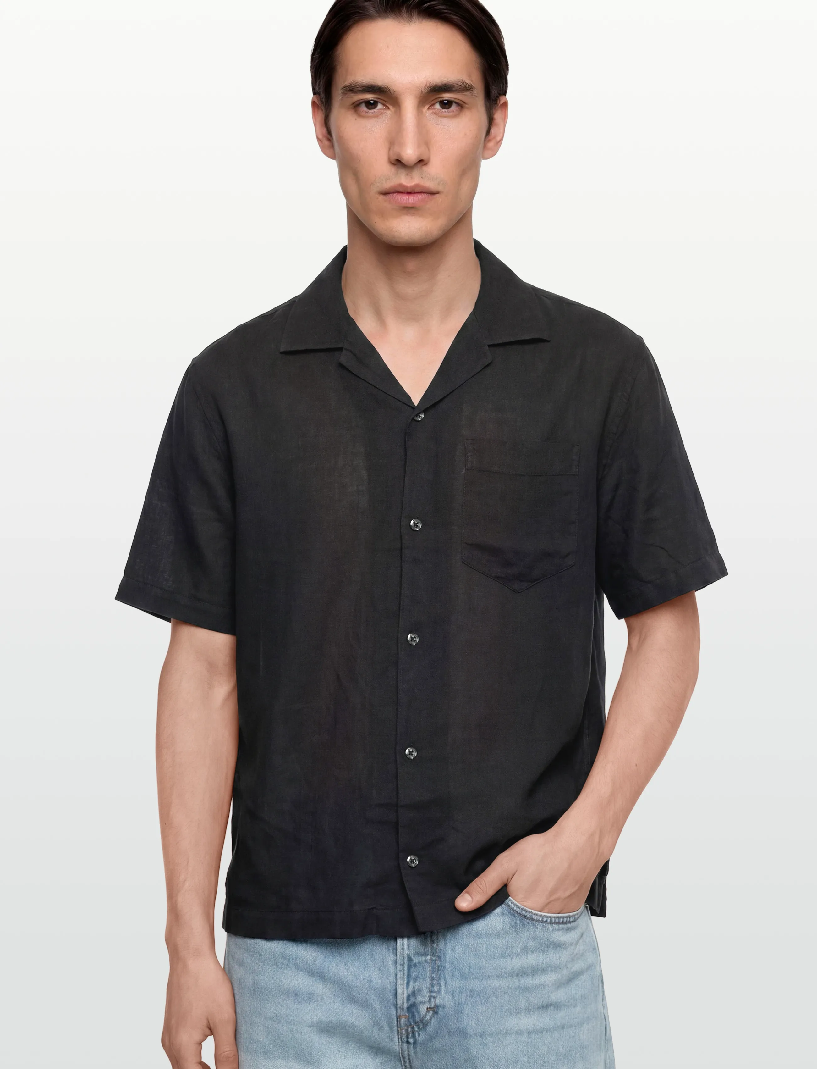 HUGO - Exolino - casual skjortor - black - 3