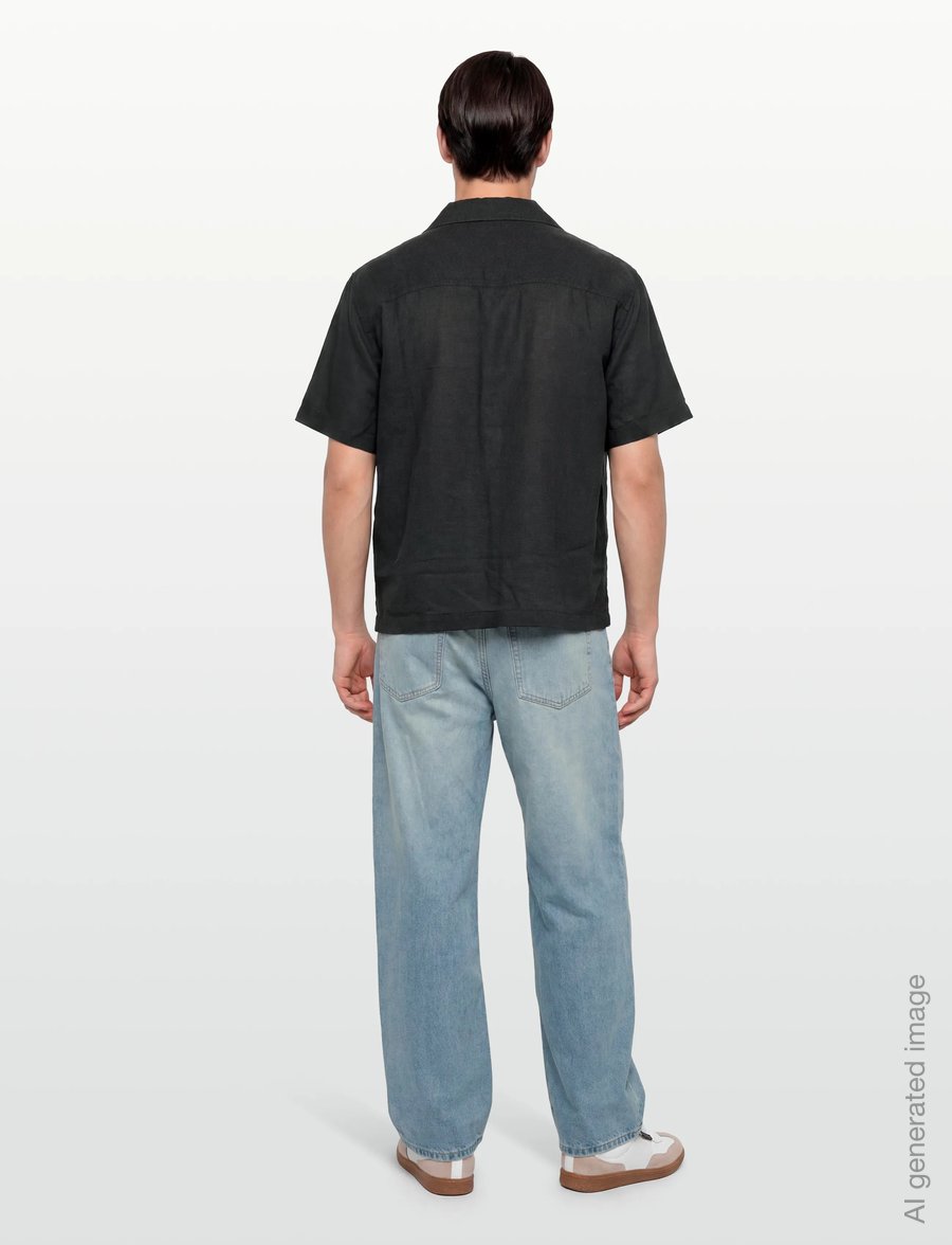 HUGO - Exolino - short-sleeved shirts - black - 4