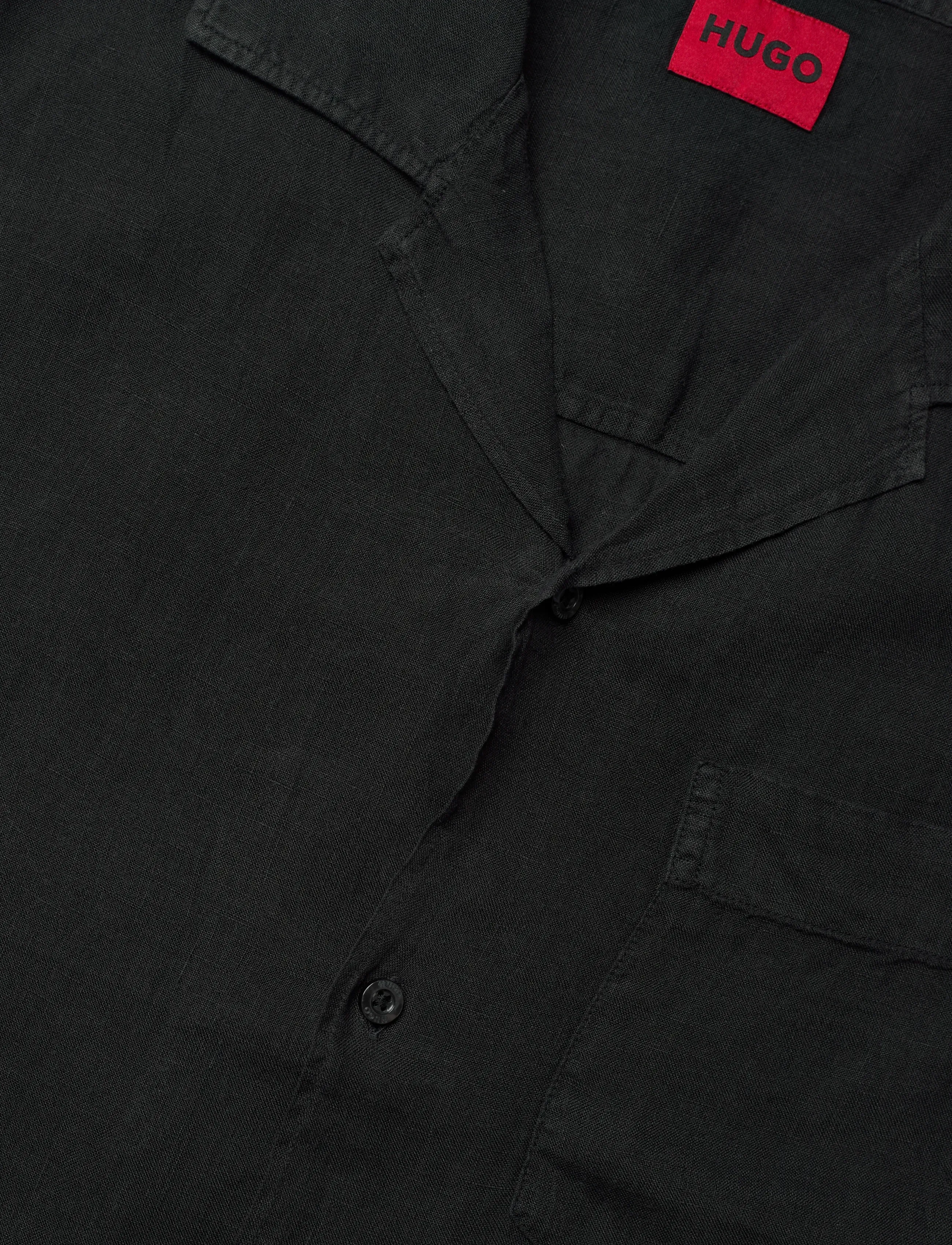 HUGO - Exolino - vabaajasärgid - black - 3