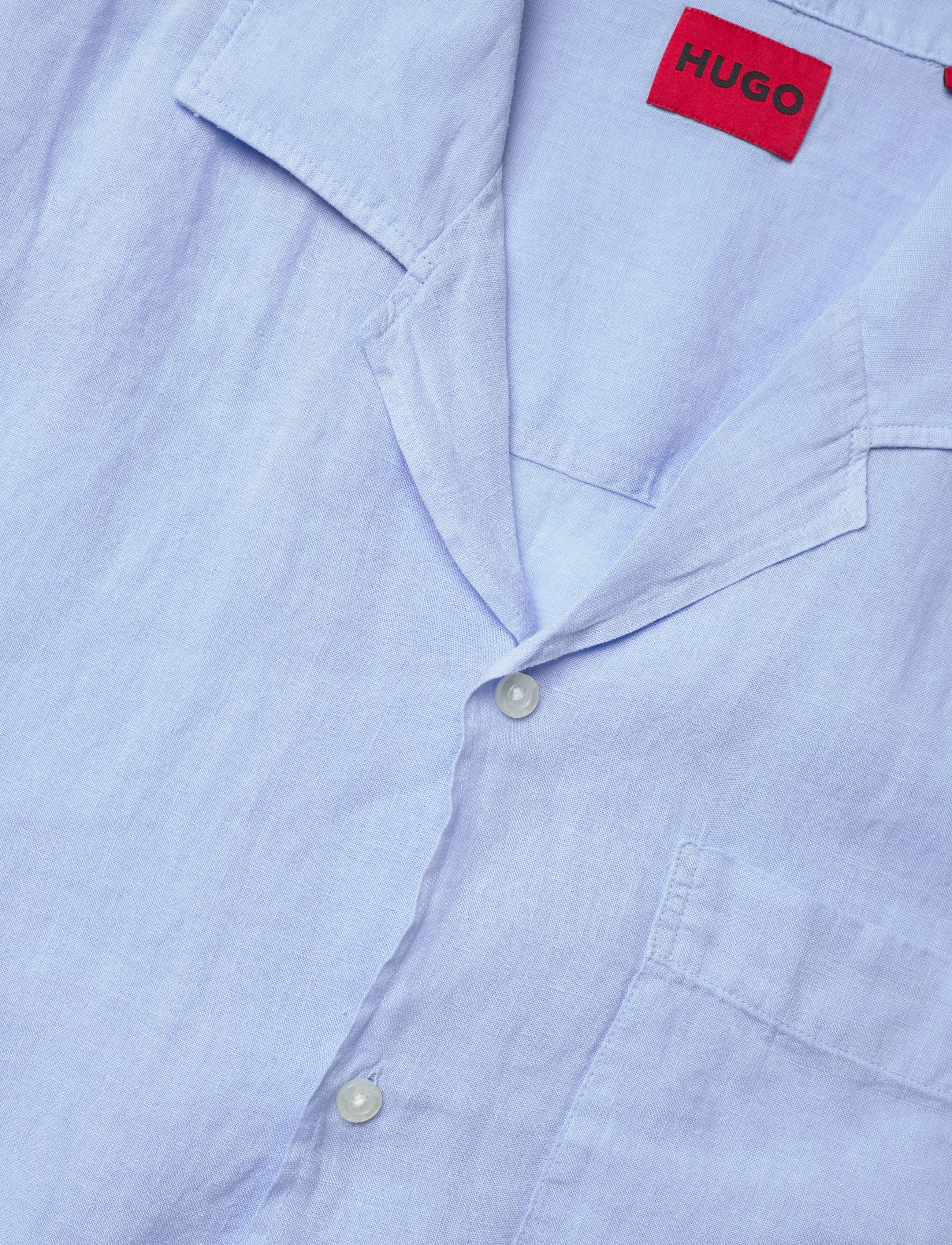 HUGO - Exolino - short-sleeved shirts - light/pastel blue - 3