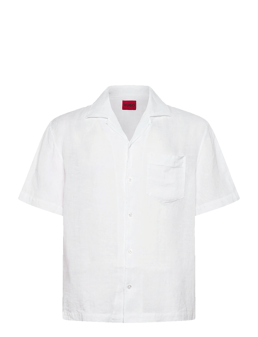 HUGO - Exolino - short-sleeved shirts - open white - 0