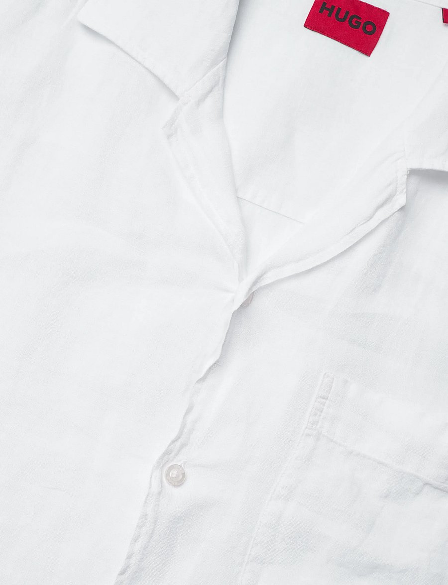 HUGO - Exolino - short-sleeved shirts - open white - 3
