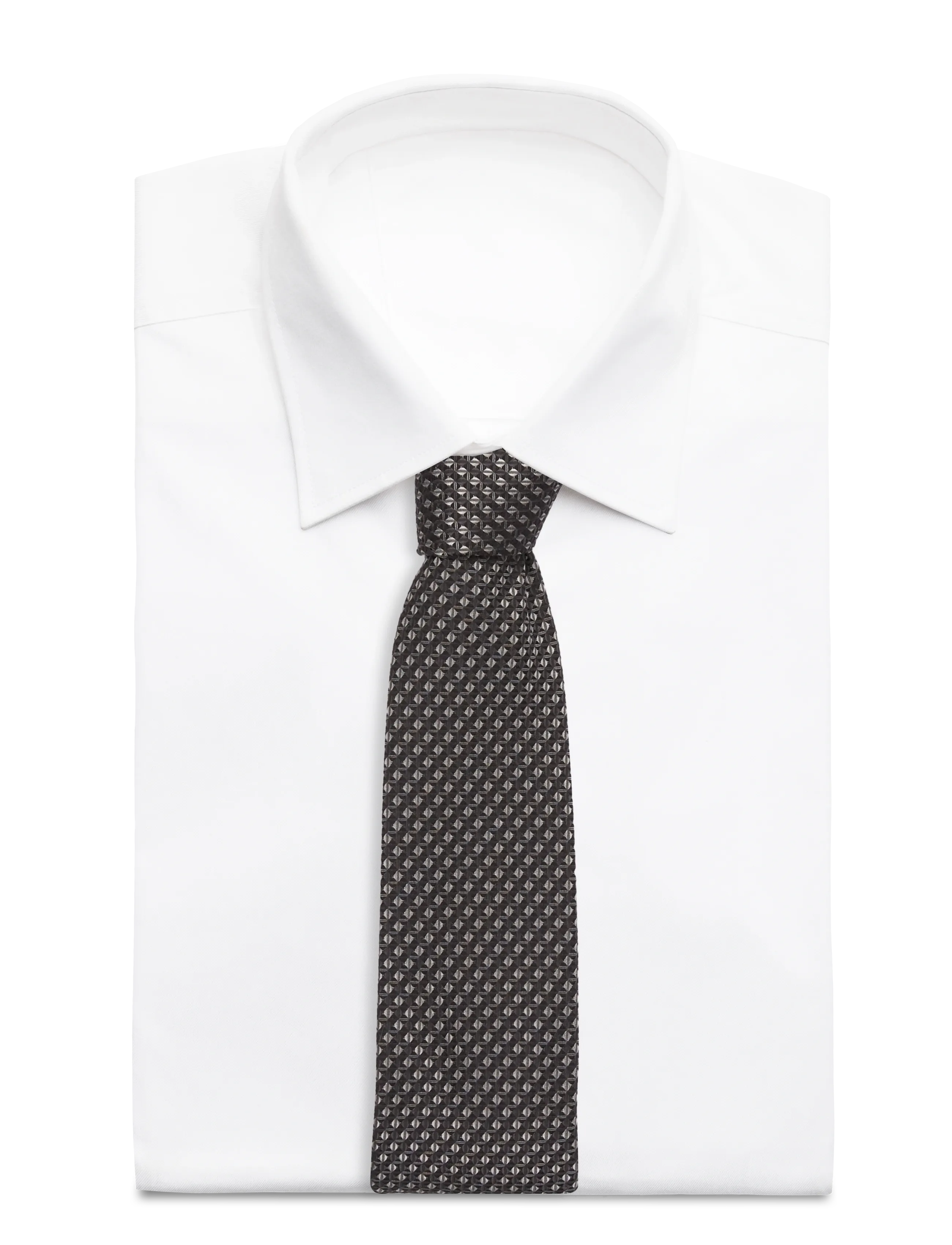 HUGO - Tie cm 6 - slips - black - 1