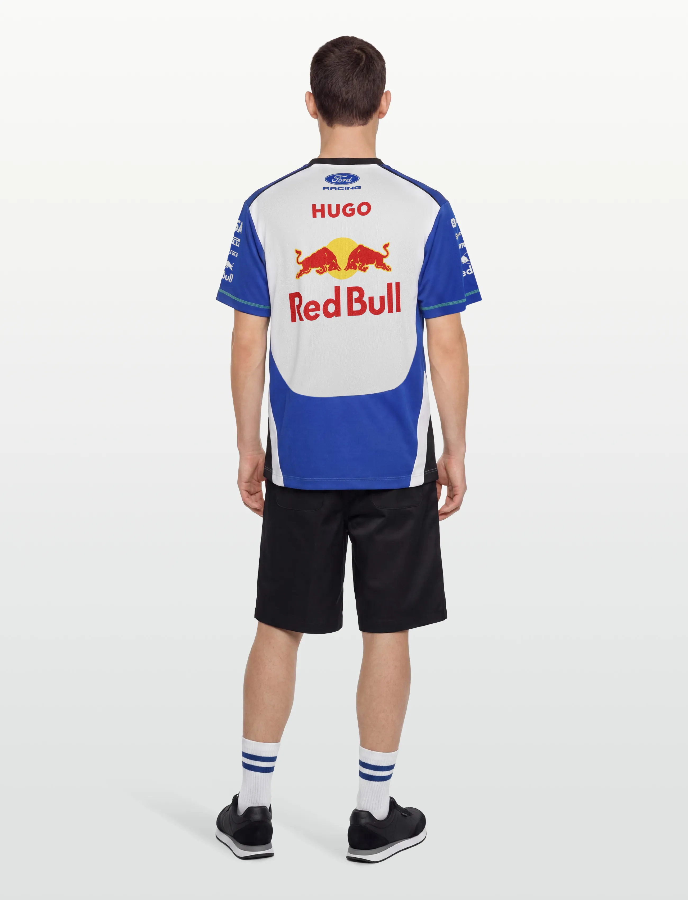 HUGO - VCARB-Tee26 - kurzärmelige - medium blue - 4