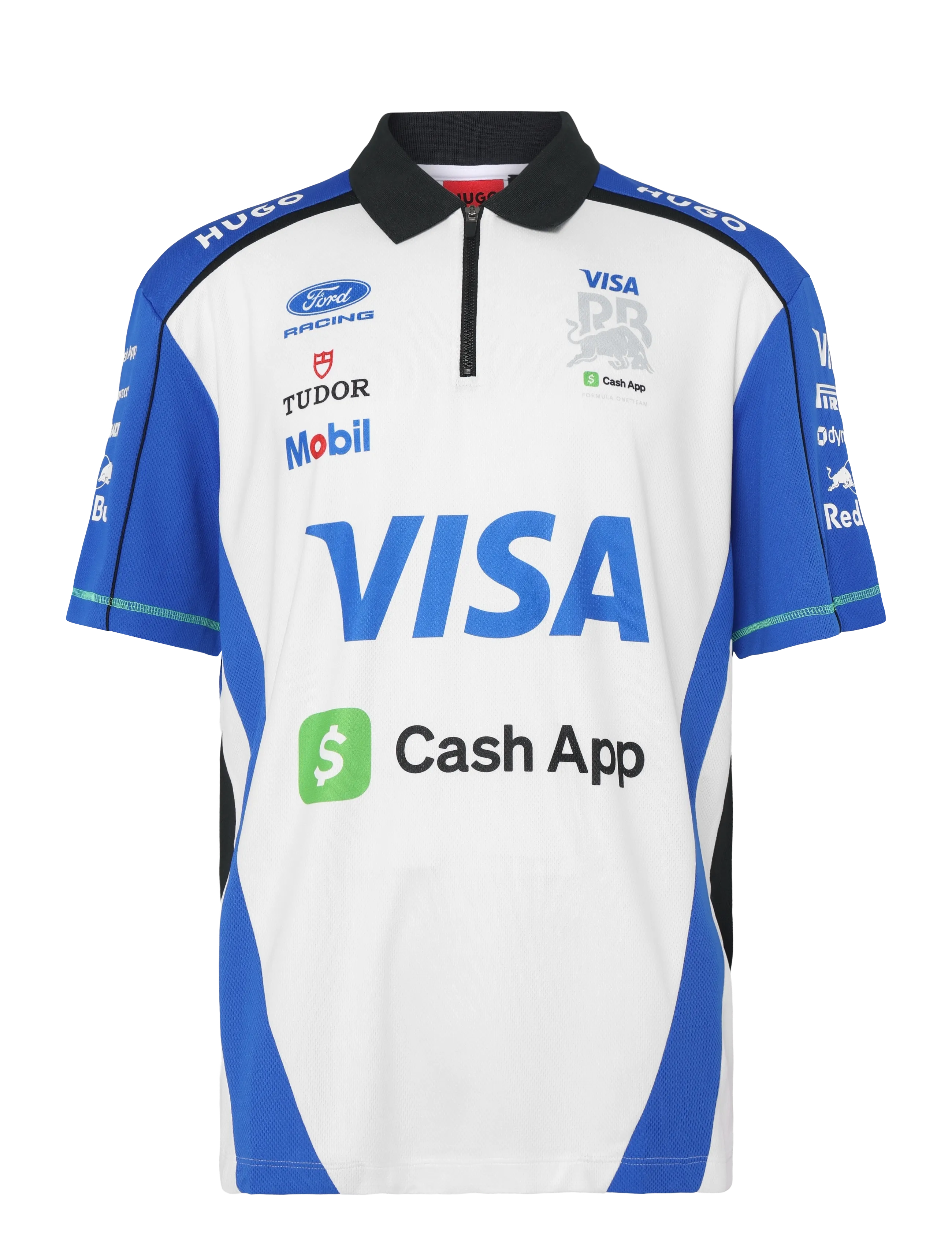 HUGO Vcarb-Polo26, M, Blue, Poloer > Kortærmede, Herre