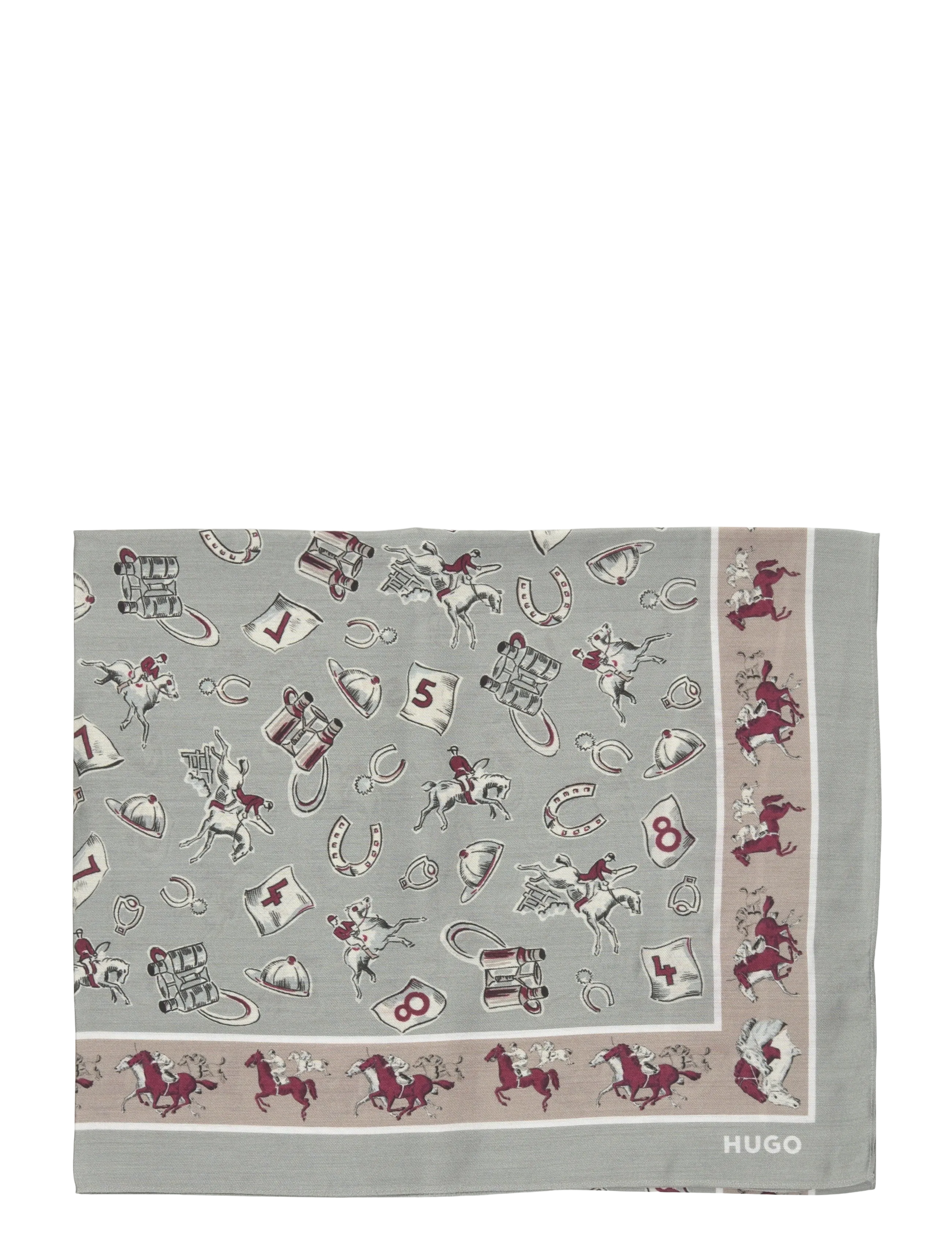 HUGO Bandana cm 60x60 - Schals - LIGHT/PASTEL GREEN / green