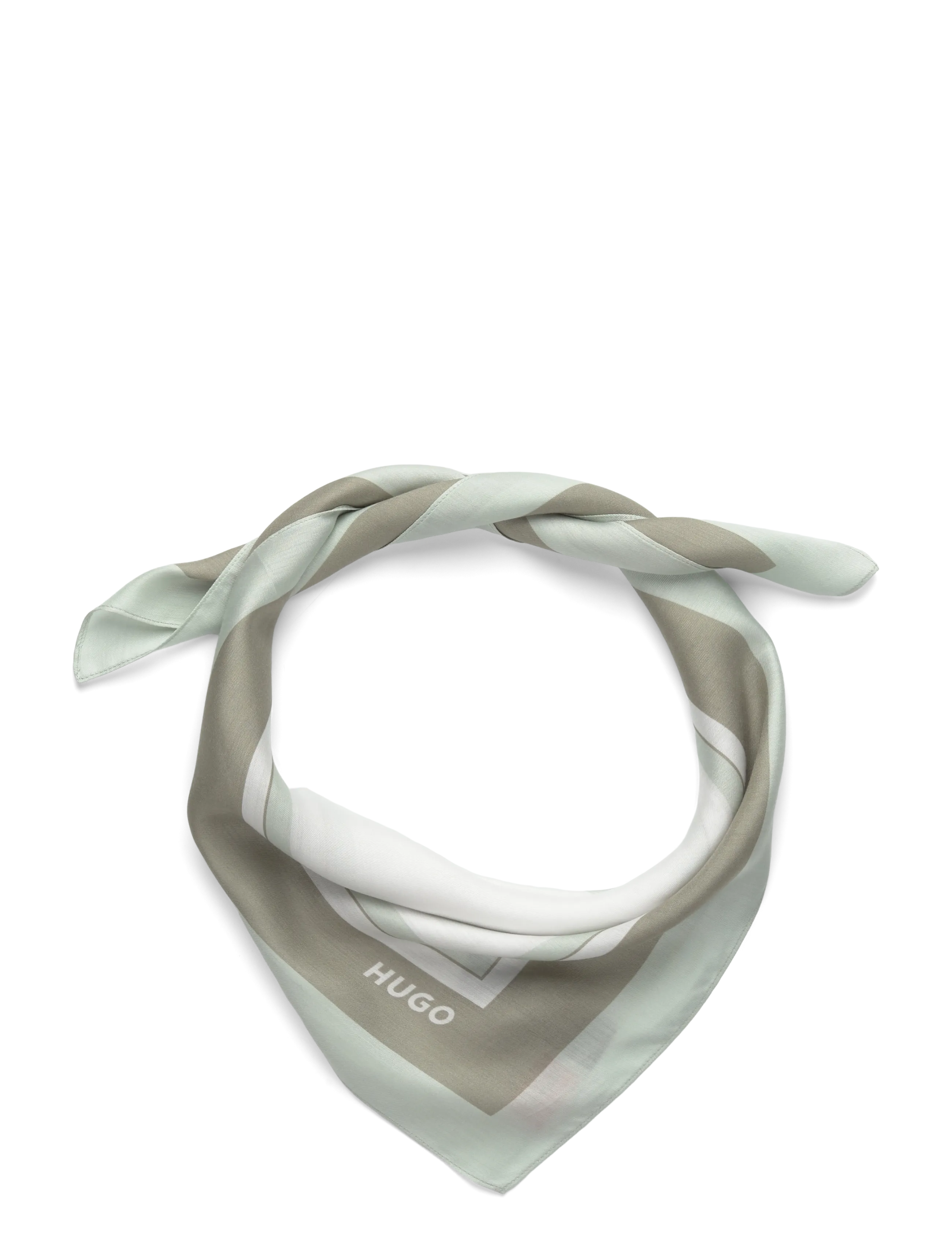 HUGO Bandana cm 60x60 - Accessories - LIGHT/PASTEL GREEN / multi