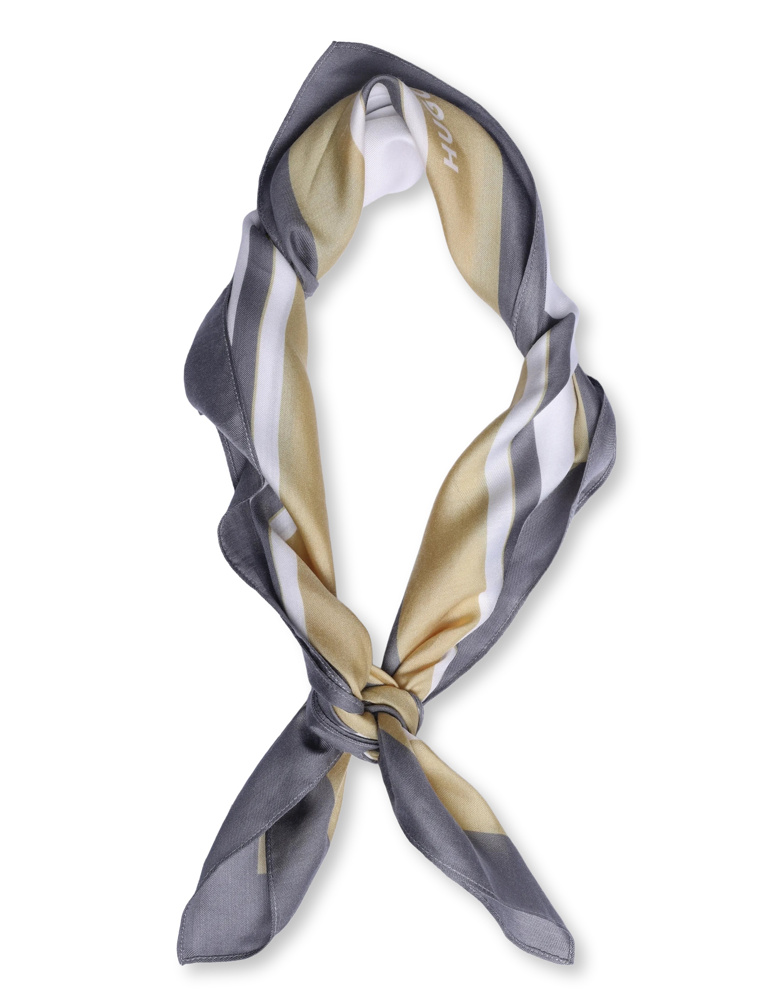 HUGO Bandana cm 60x60 - Accessoarer - MEDIUM YELLOW / yellow