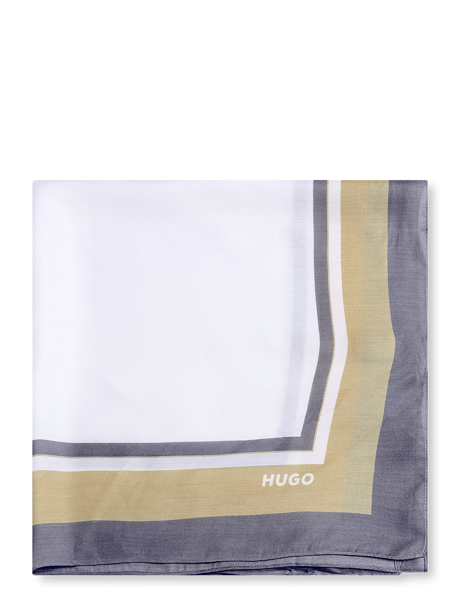 HUGO - Bandana cm 60x60 - lightweight scarves - medium yellow - 1