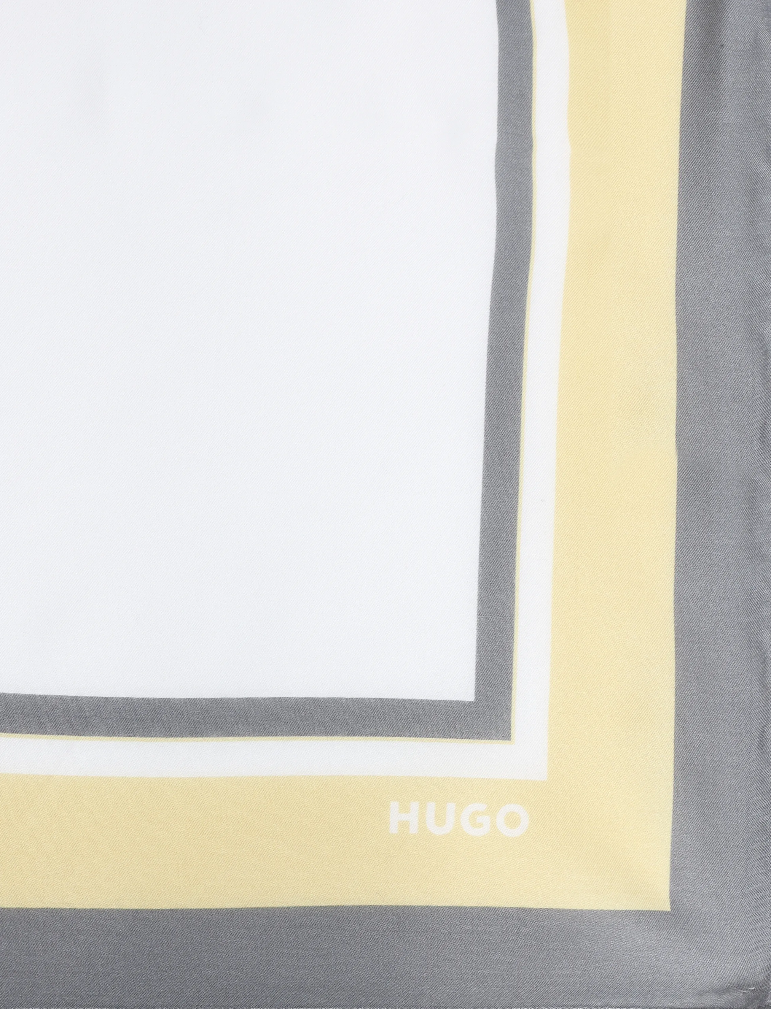 HUGO - Bandana cm 60x60 - lightweight scarves - medium yellow - 1