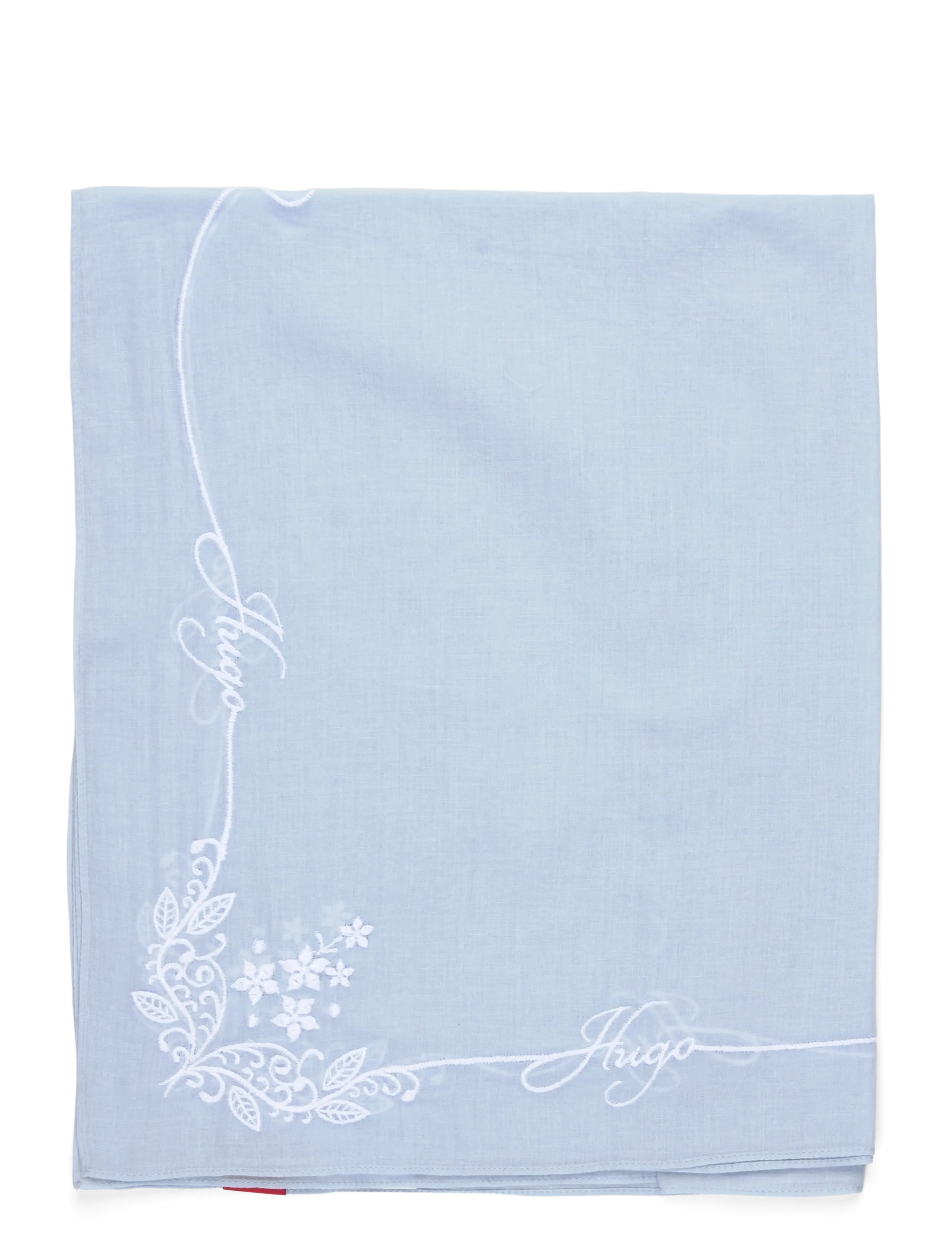HUGO Bandana_EM_70*70 - Hverdags stil - OPEN BLUE / blue