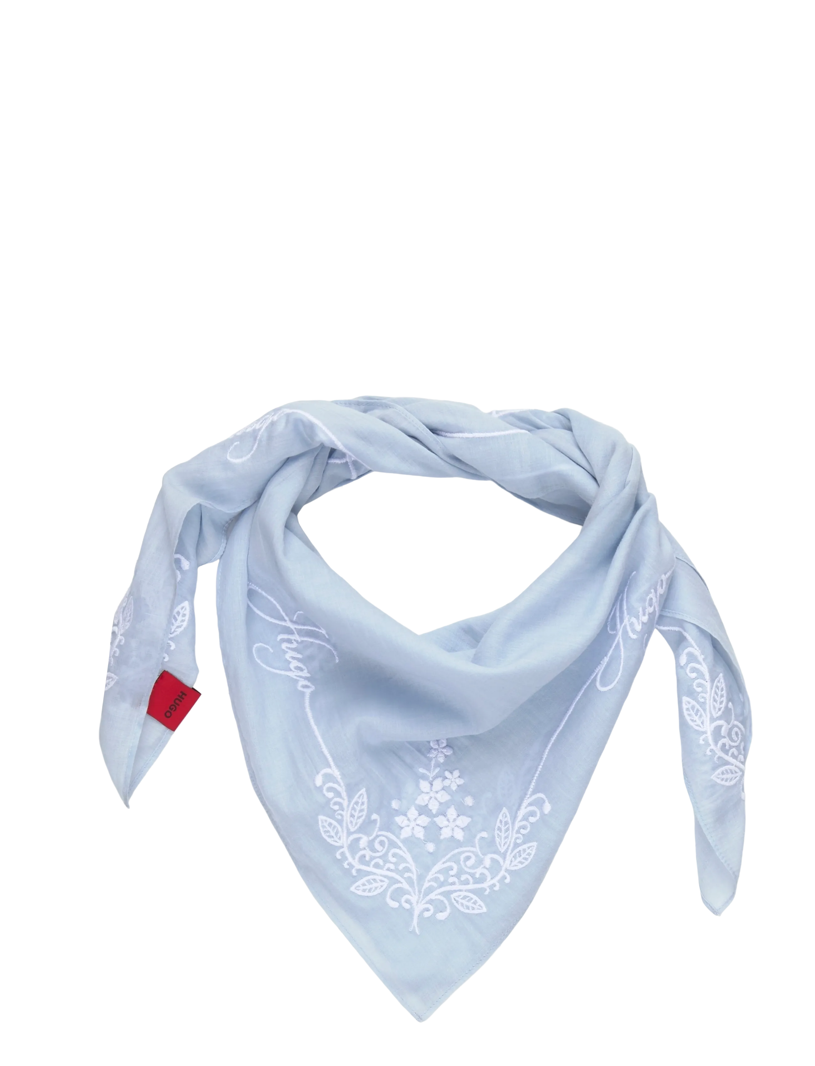 HUGO - Bandana_EM_70*70 - igapäevane stiil - open blue - 1
