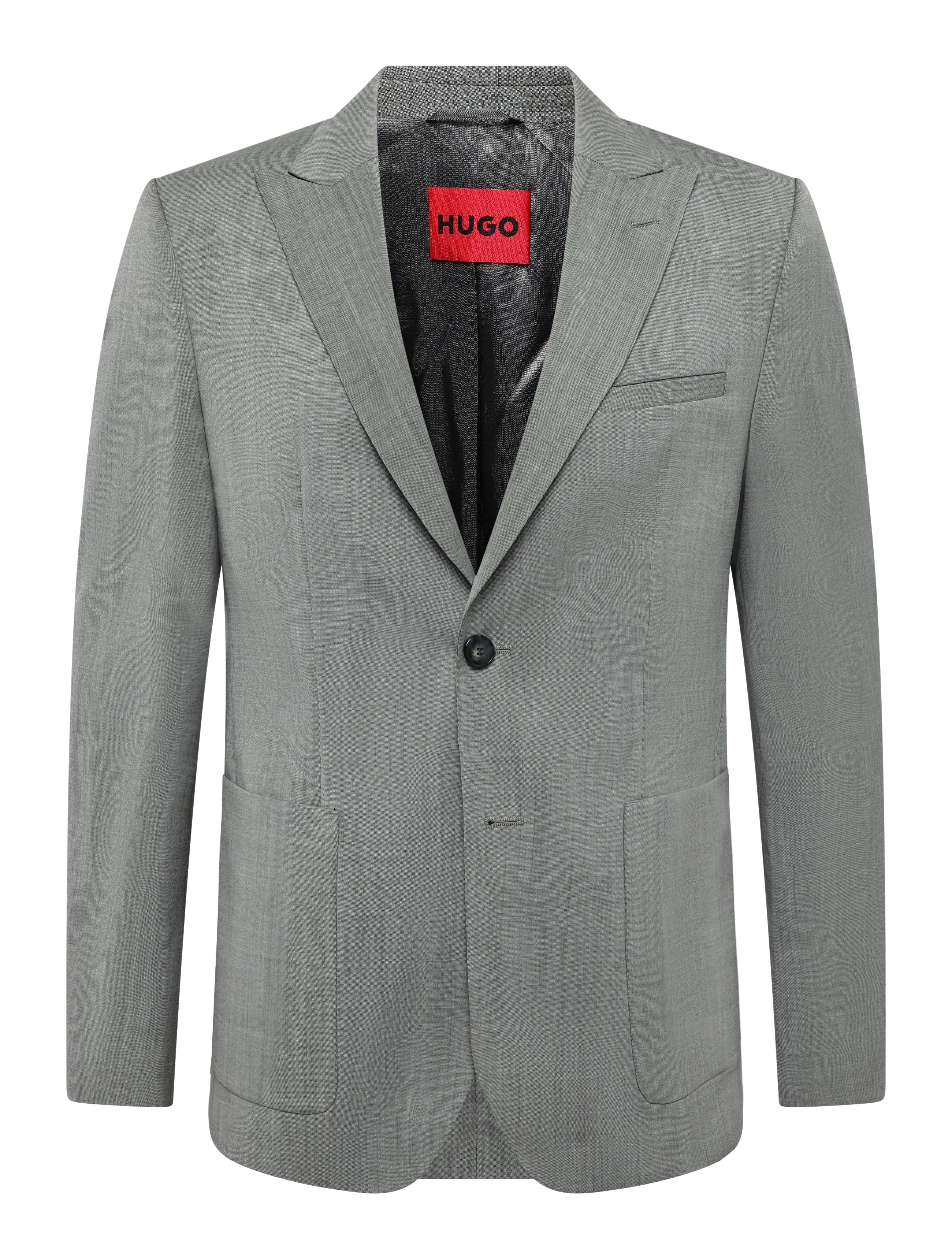 HUGO - Arti261F2X - enkeltradede blazere - open green - 1