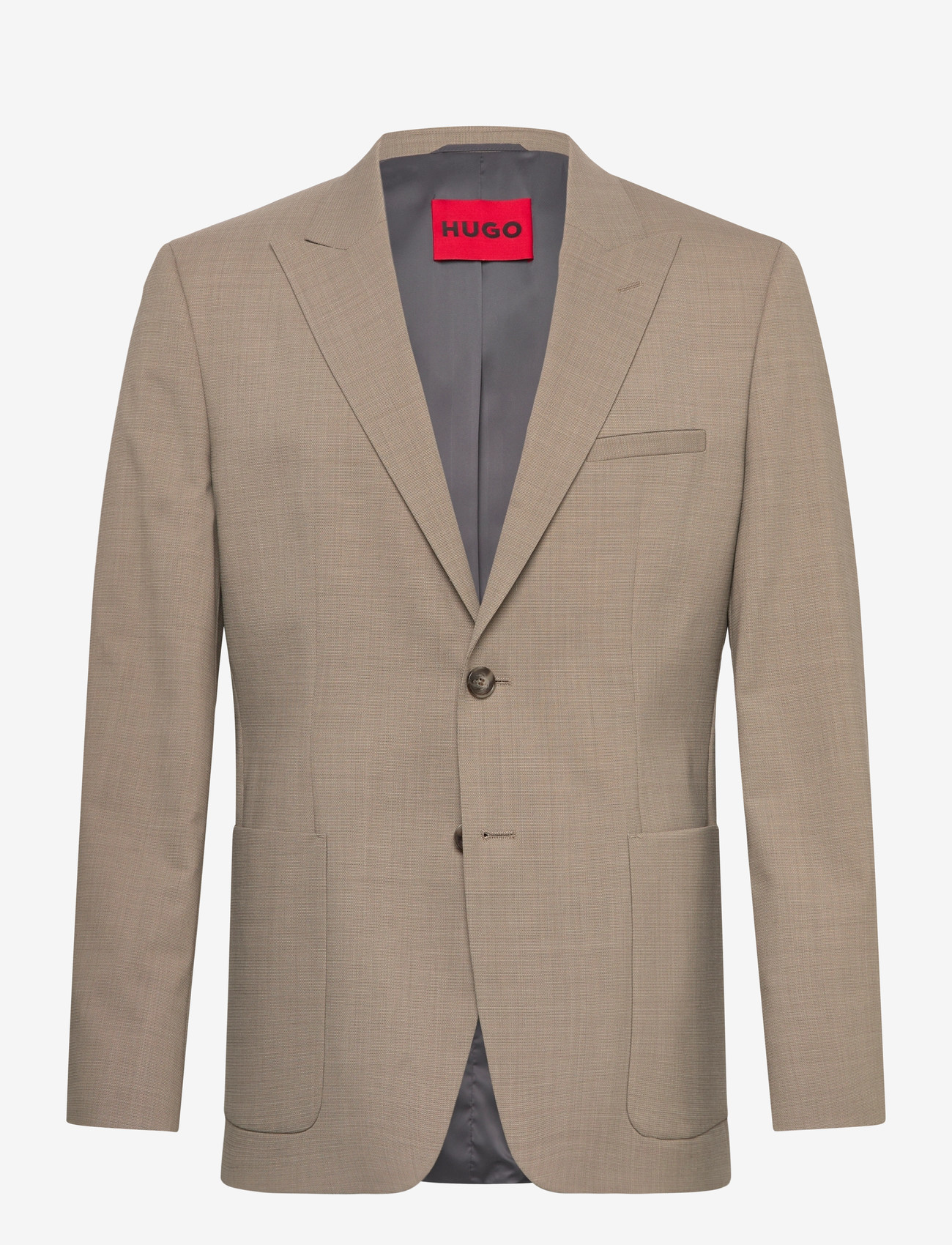 HUGO - Arti261F2X - marynarki jednorzędowe - medium beige - 0