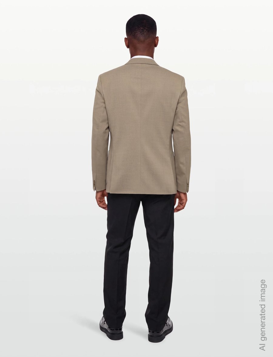 HUGO - Arti261F2X - Üherealised pintsakud - medium beige - 4