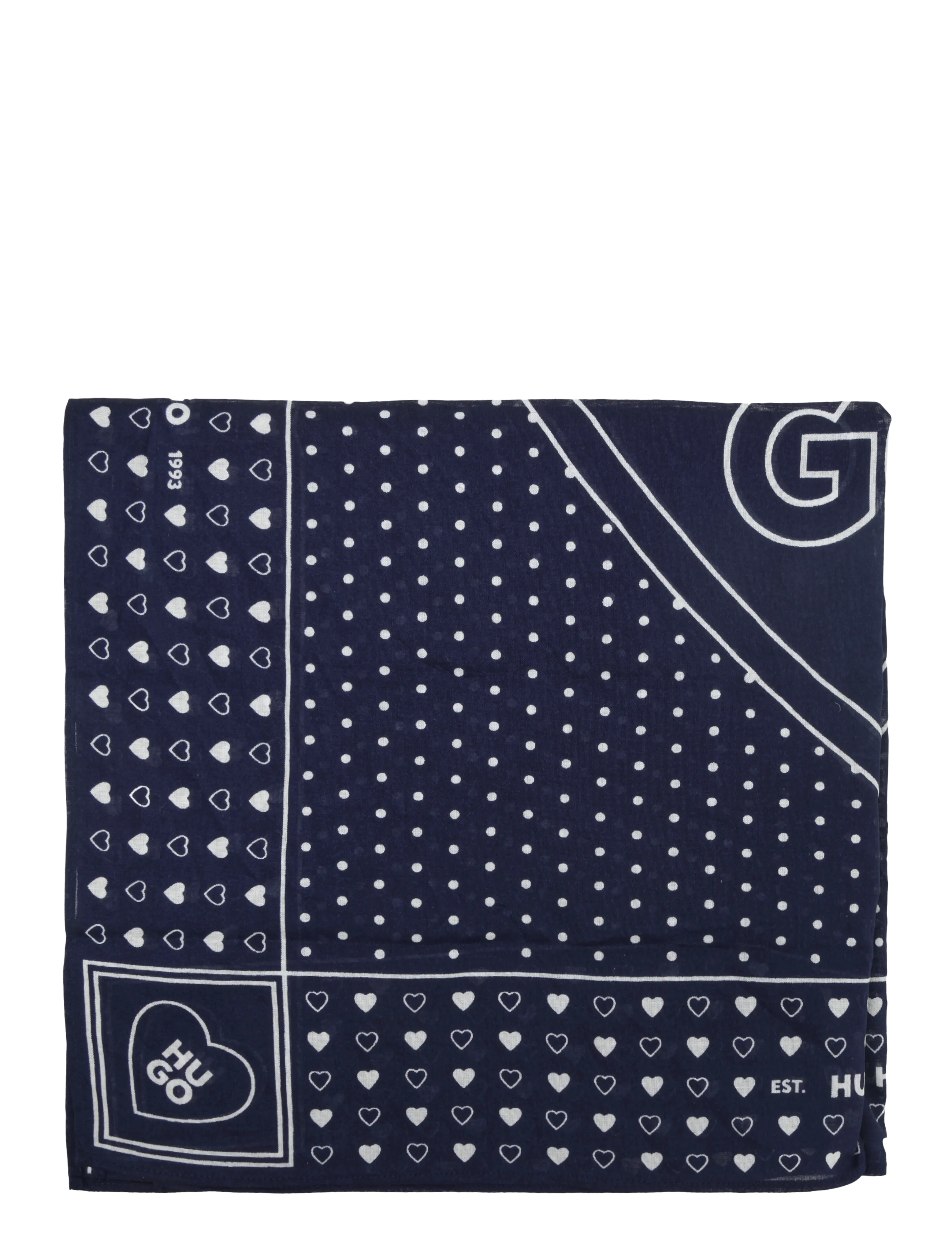HUGO - 2Bandana_pack_W - medium blue - 1
