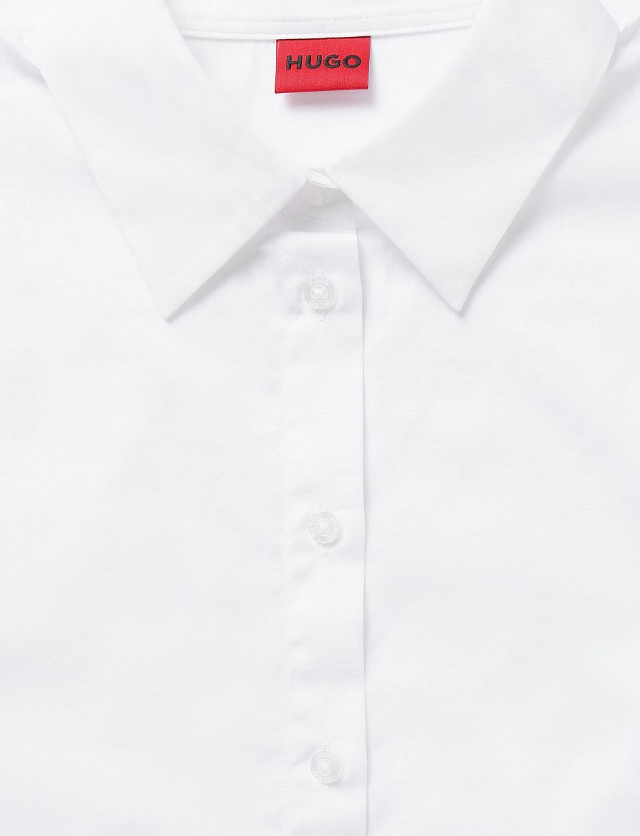 HUGO - Effry - kortærmede skjorter - white - 2