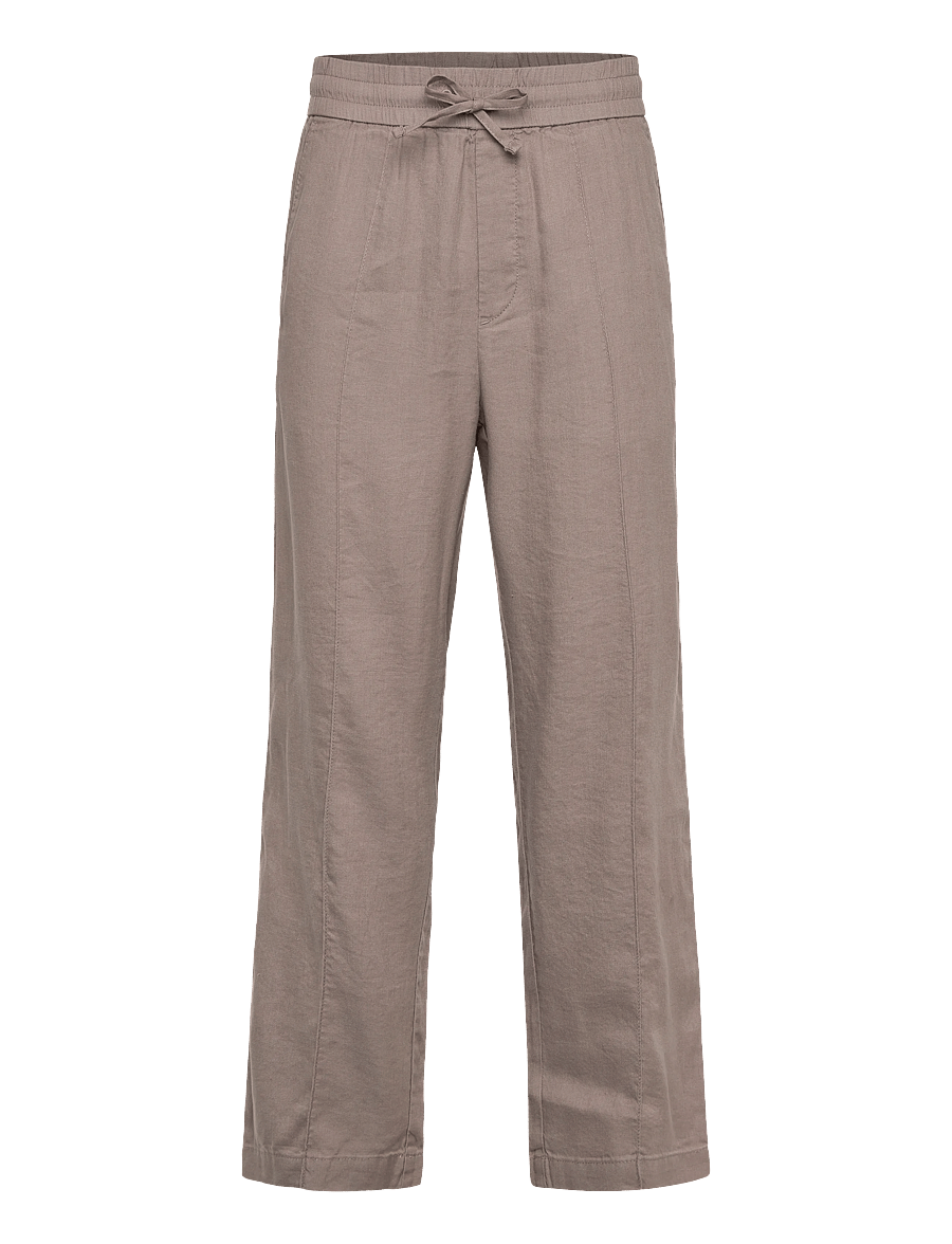 HUGO - Cino262FW - leinenhosen - light/pastel brown - 1