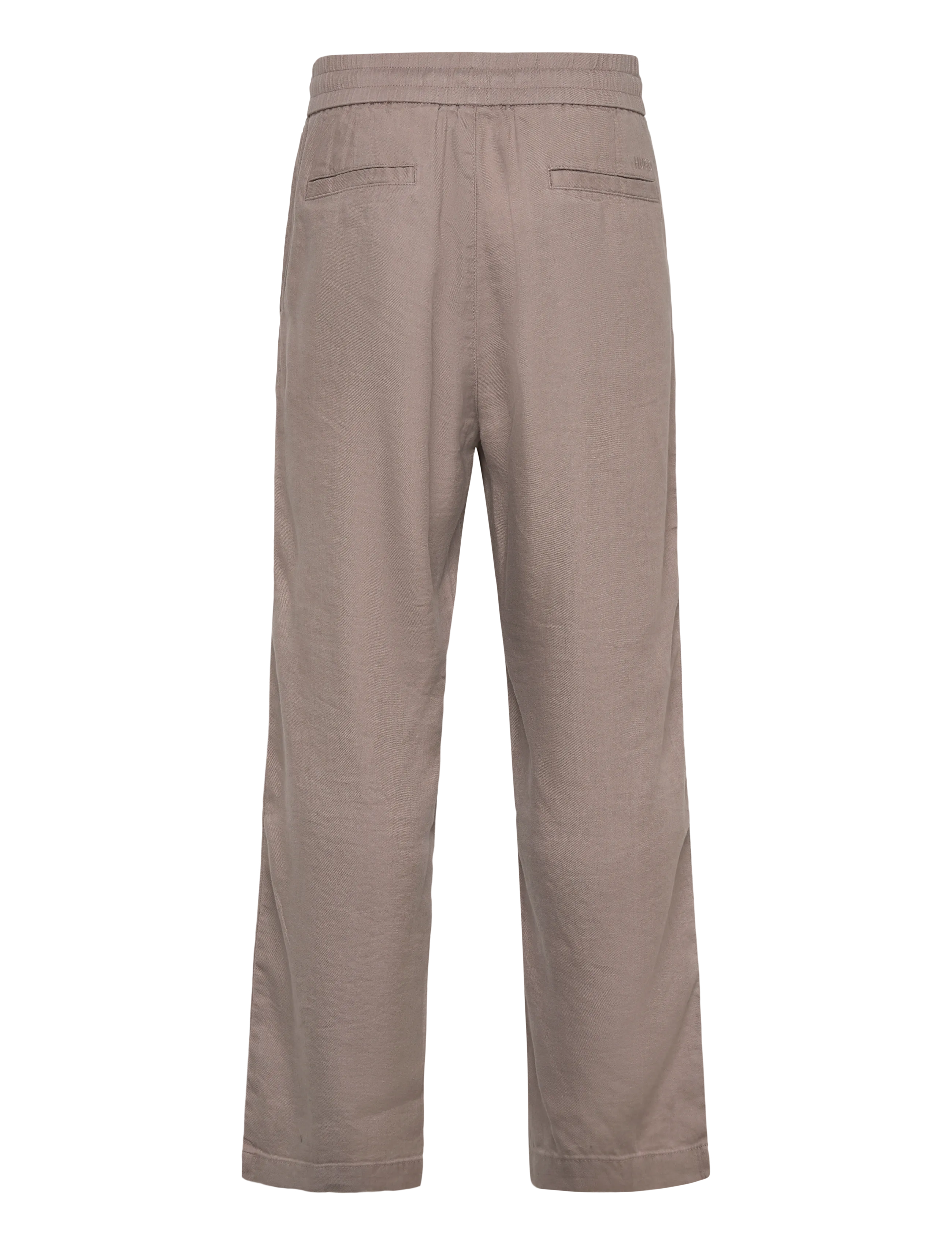 HUGO - Cino262FW - linnen broeken - light/pastel brown - 2