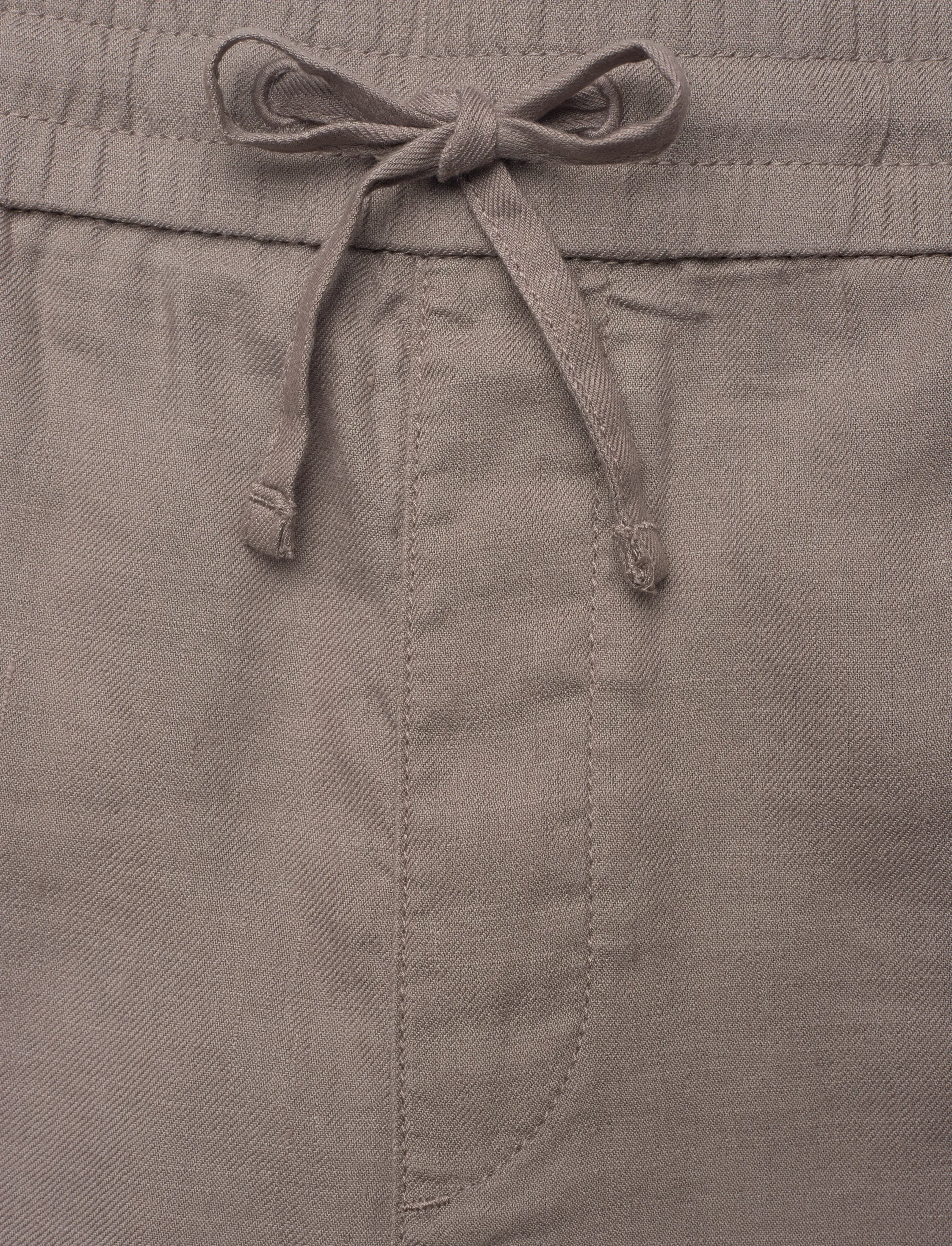 HUGO - Cino262SFW - linen shorts - light/pastel brown - 3