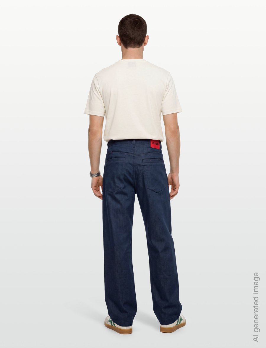 HUGO - HUGO 249 - casual byxor - dark blue - 4