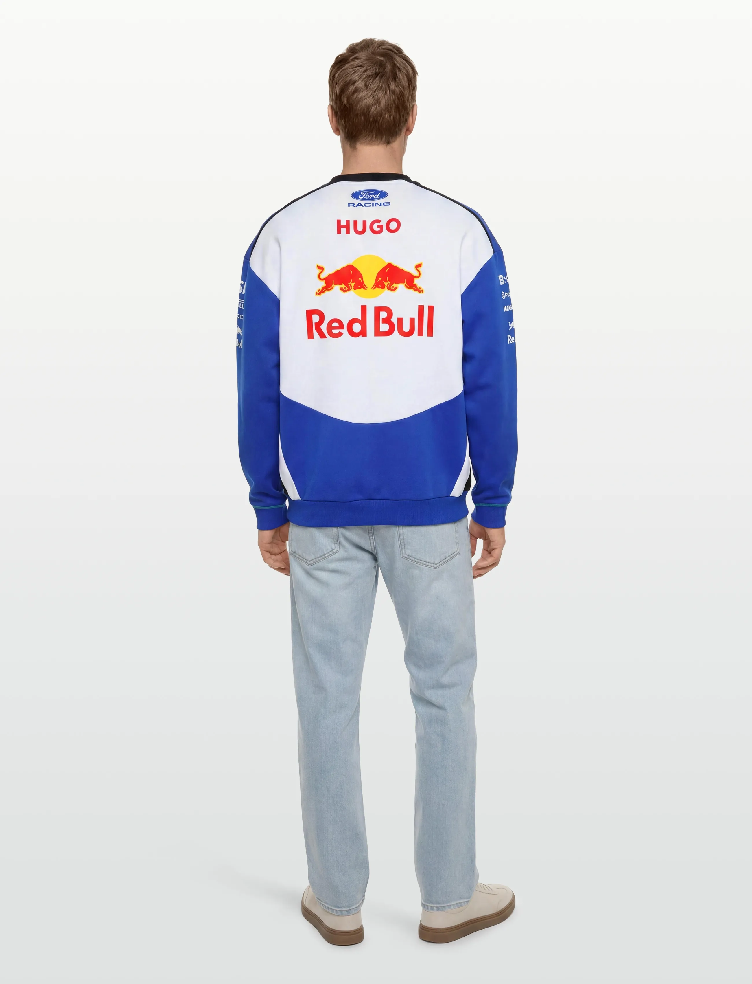 HUGO - VCARB-CREW26 - trøjer - medium blue - 4