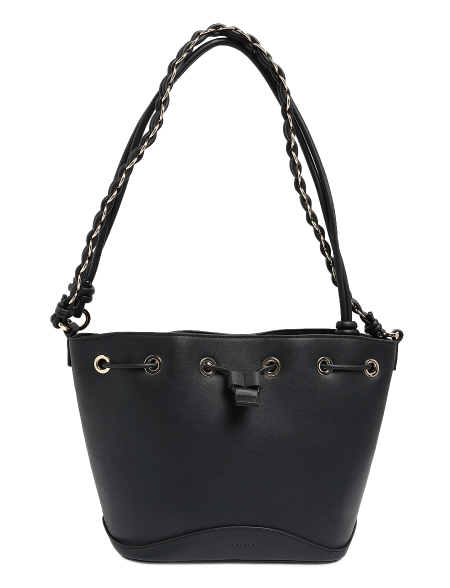 HUGO - Ilary_Drawstring - tote bags - black - 0