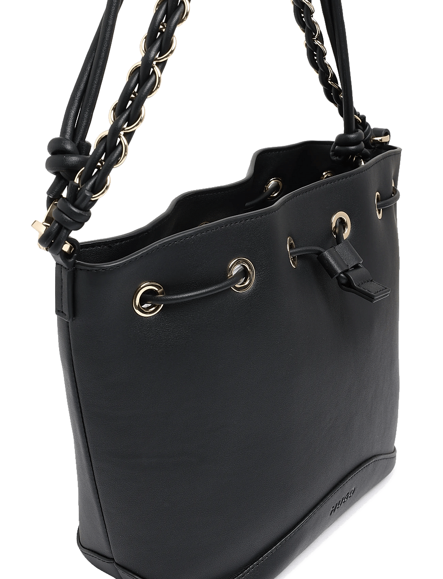 HUGO - Ilary_Drawstring - tote bags - black - 2