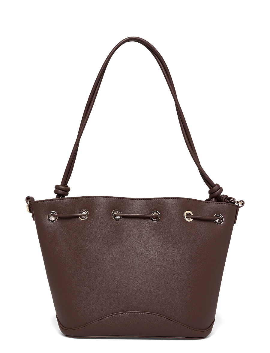 HUGO - Ilary_Drawstring - tote bags - medium brown - 1