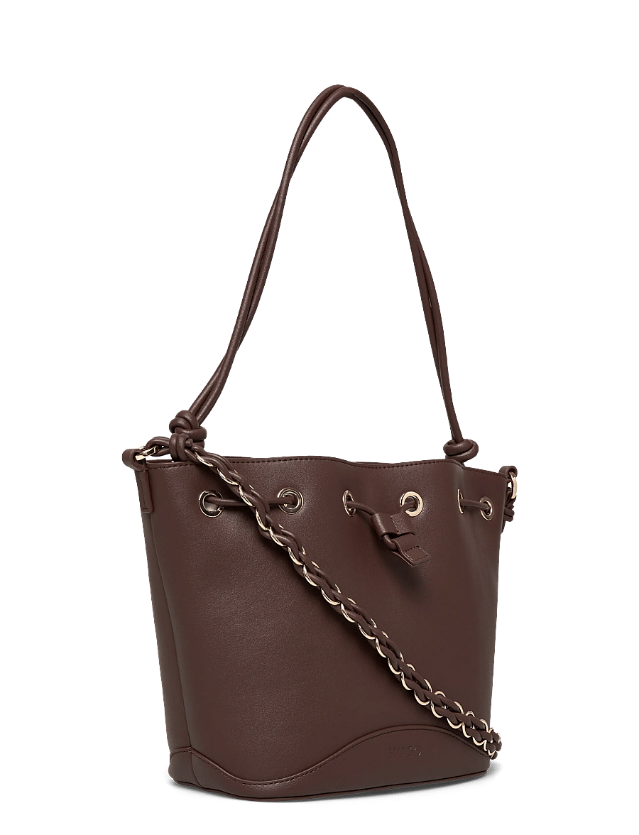 HUGO - Ilary_Drawstring - tote bags - medium brown - 2