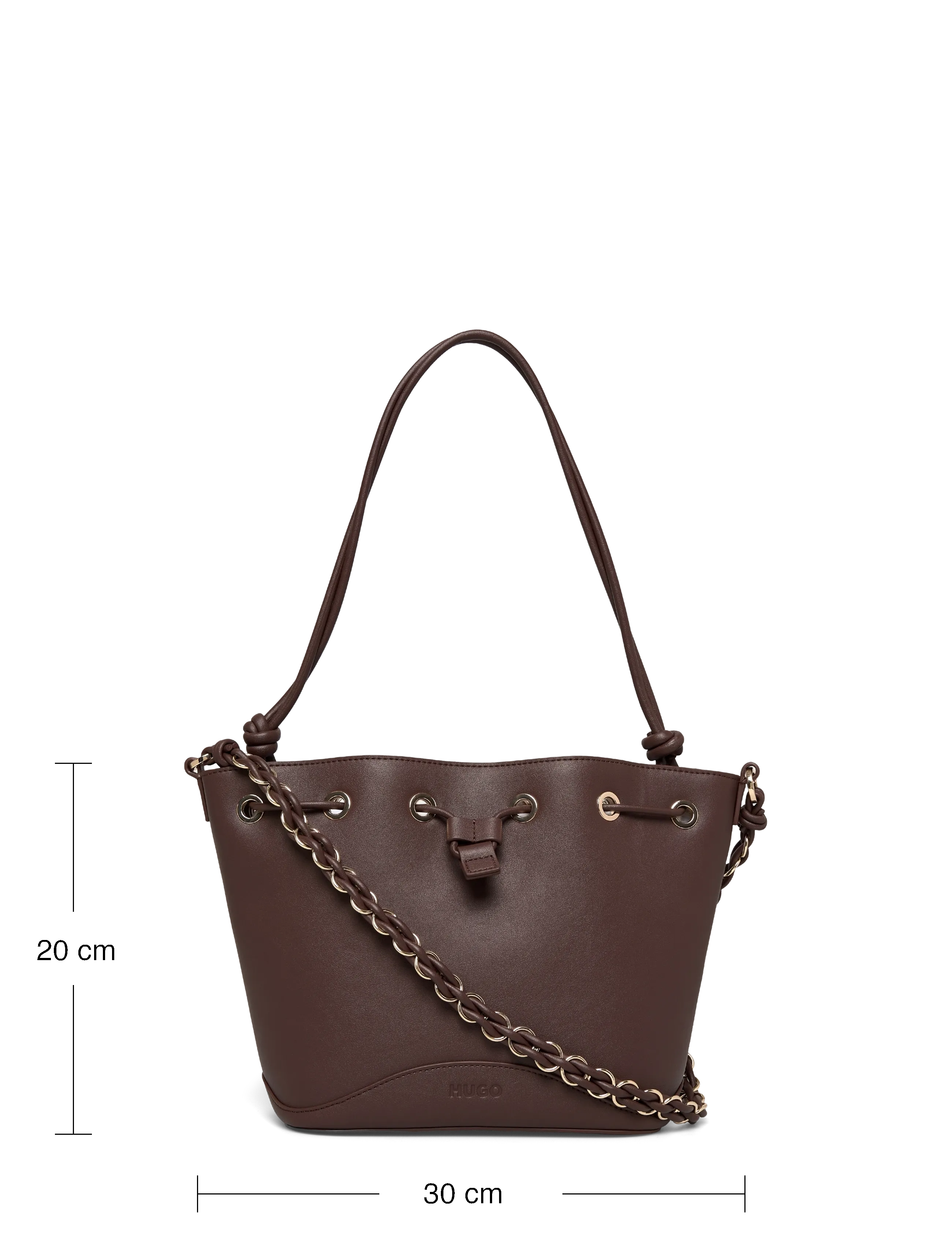 HUGO - Ilary_Drawstring - accessoires - medium brown - 3