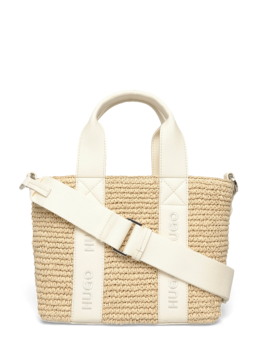 HUGO - Becky ST_Mini Tote - tote bags - open white - 0