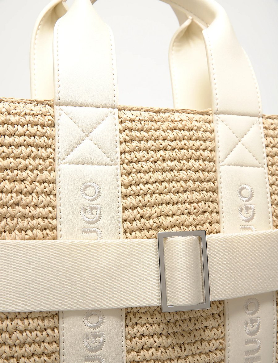 HUGO - Becky ST_Mini Tote - tote bags - open white - 4