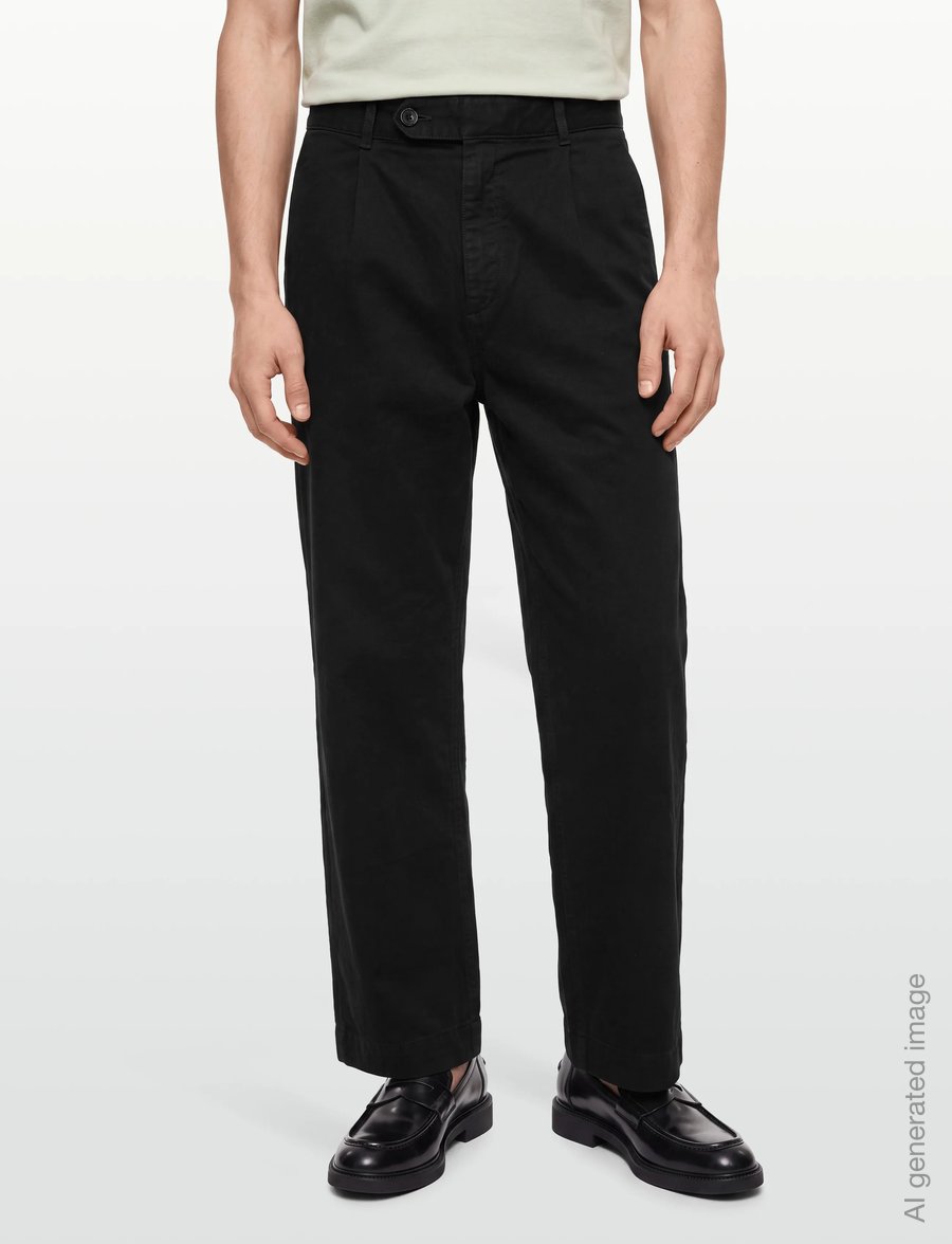 HUGO - Riko263FD - freizeithosen - black - 3