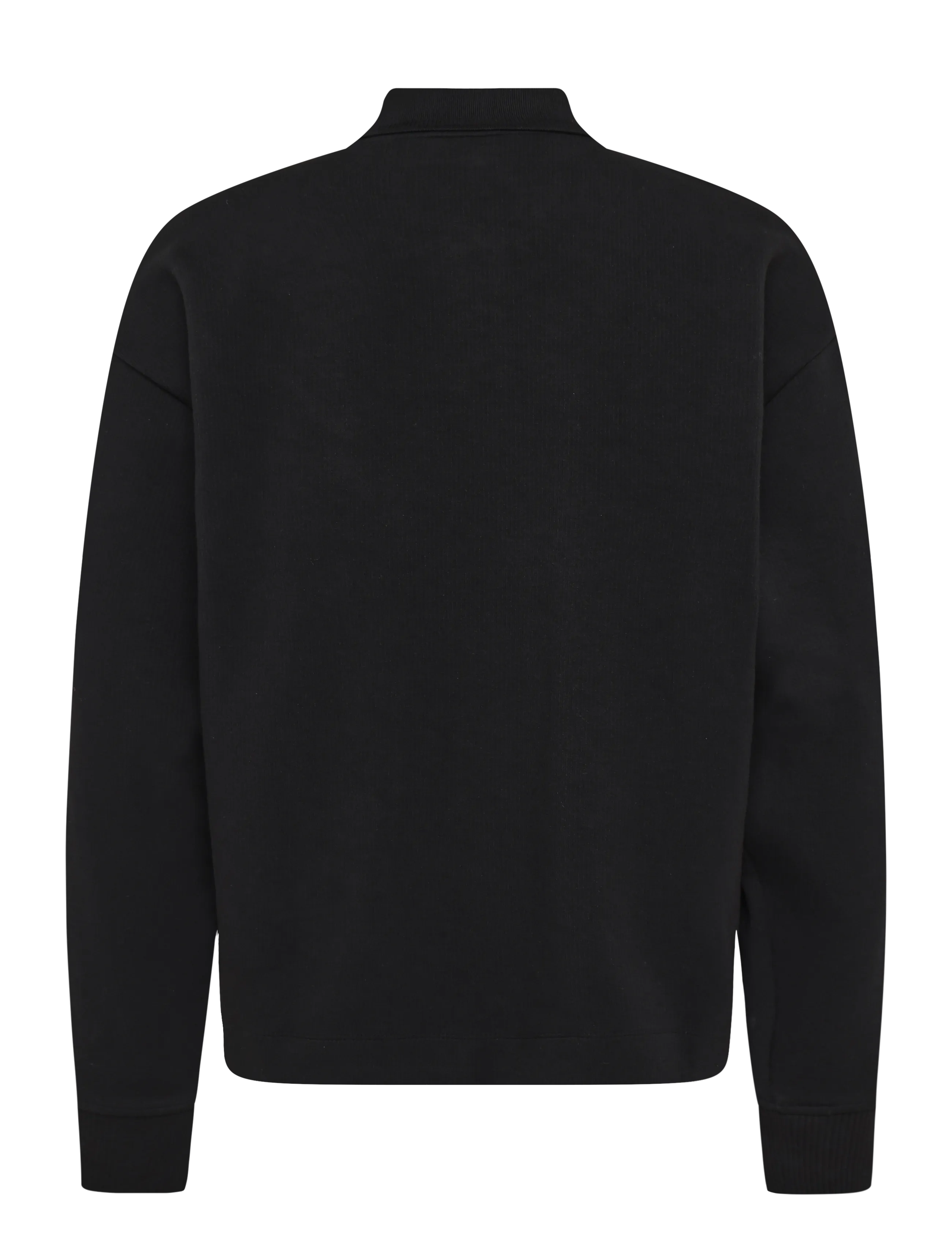 HUGO - Dabins - pikkade varrukatega kootud polod - black - 1