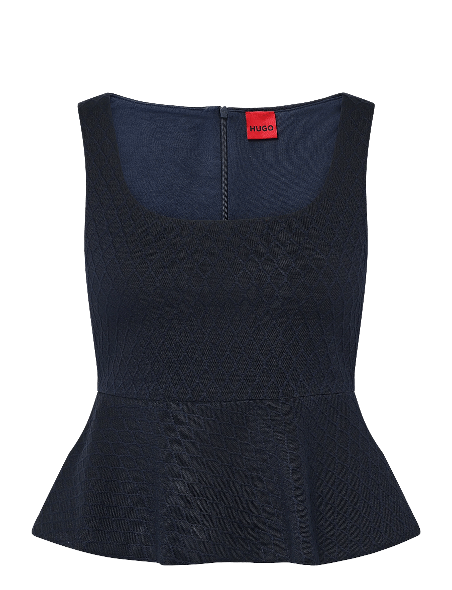 HUGO - Daleida - Ärmellose tops - medium blue - 0
